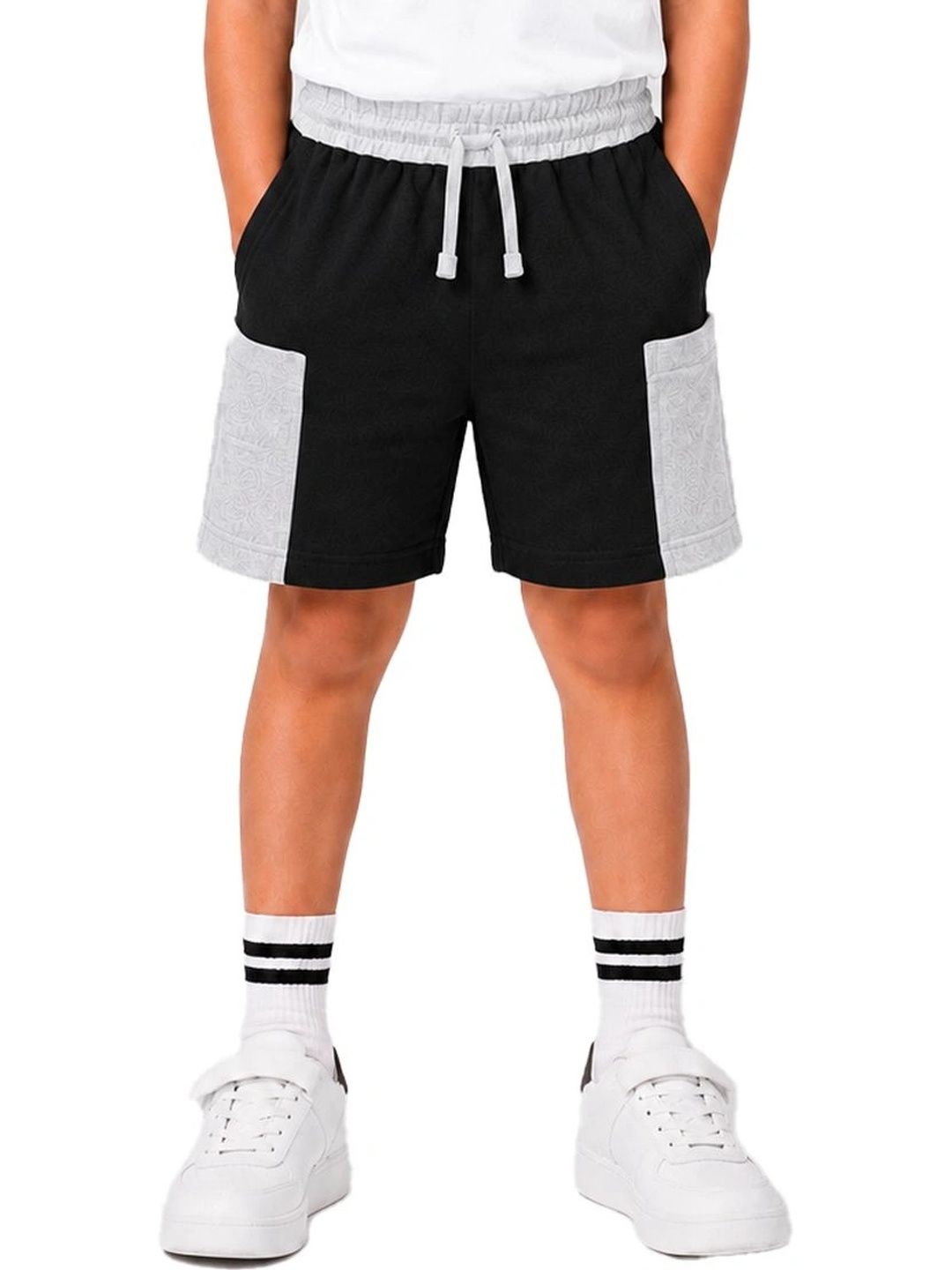 Hotfits Boys Colourblocked Technology Shorts
