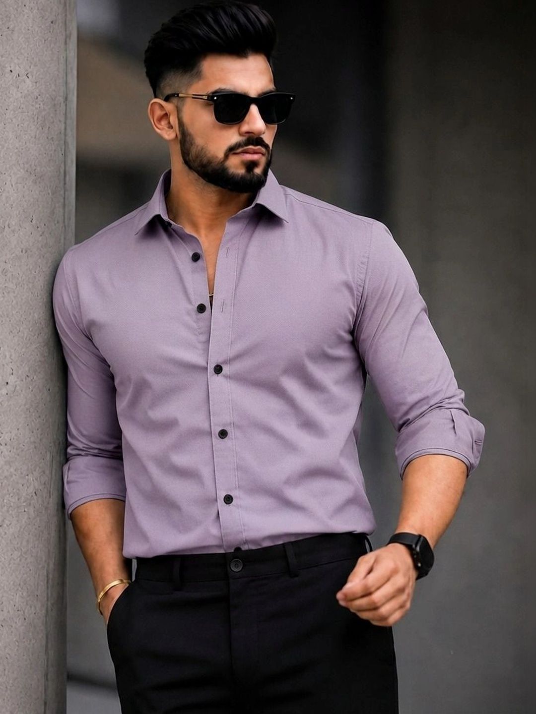 Lolark Men Formal Shirt