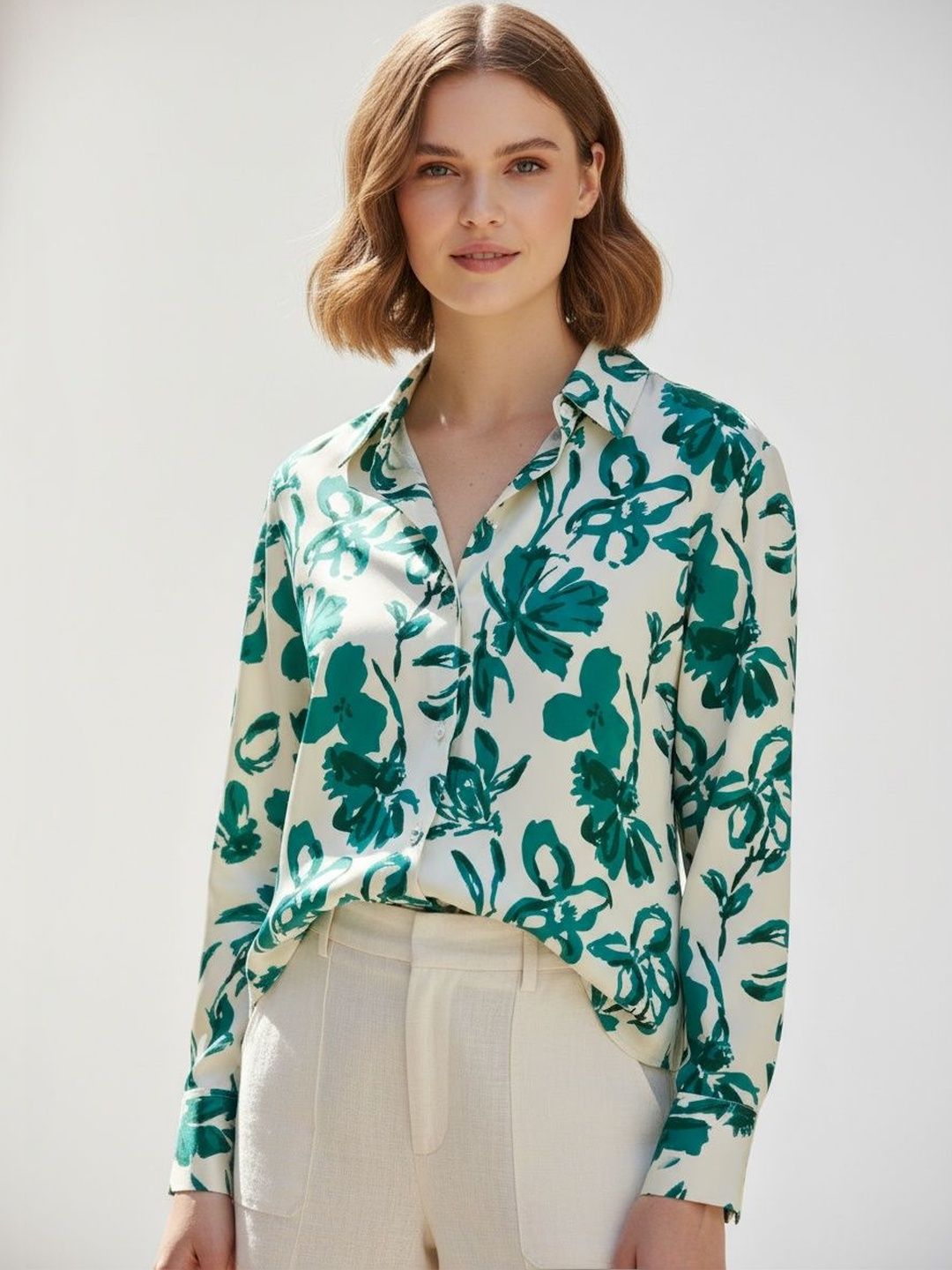 CORSICA Women Floral Printed Casual Shirt