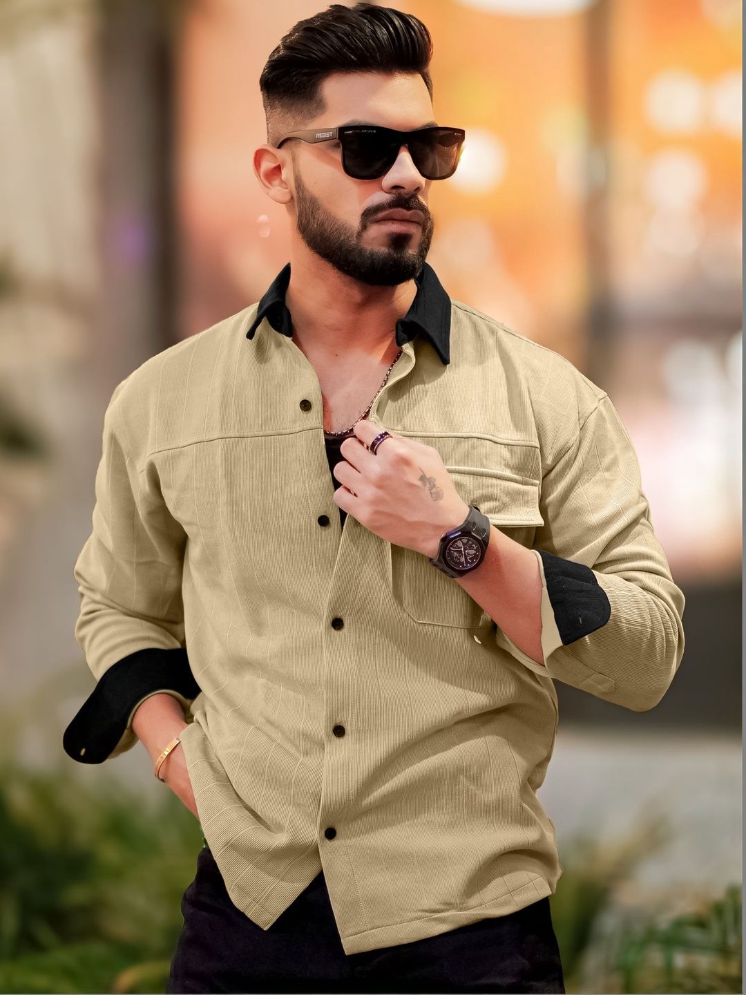 Maniac Men Casual Shirt