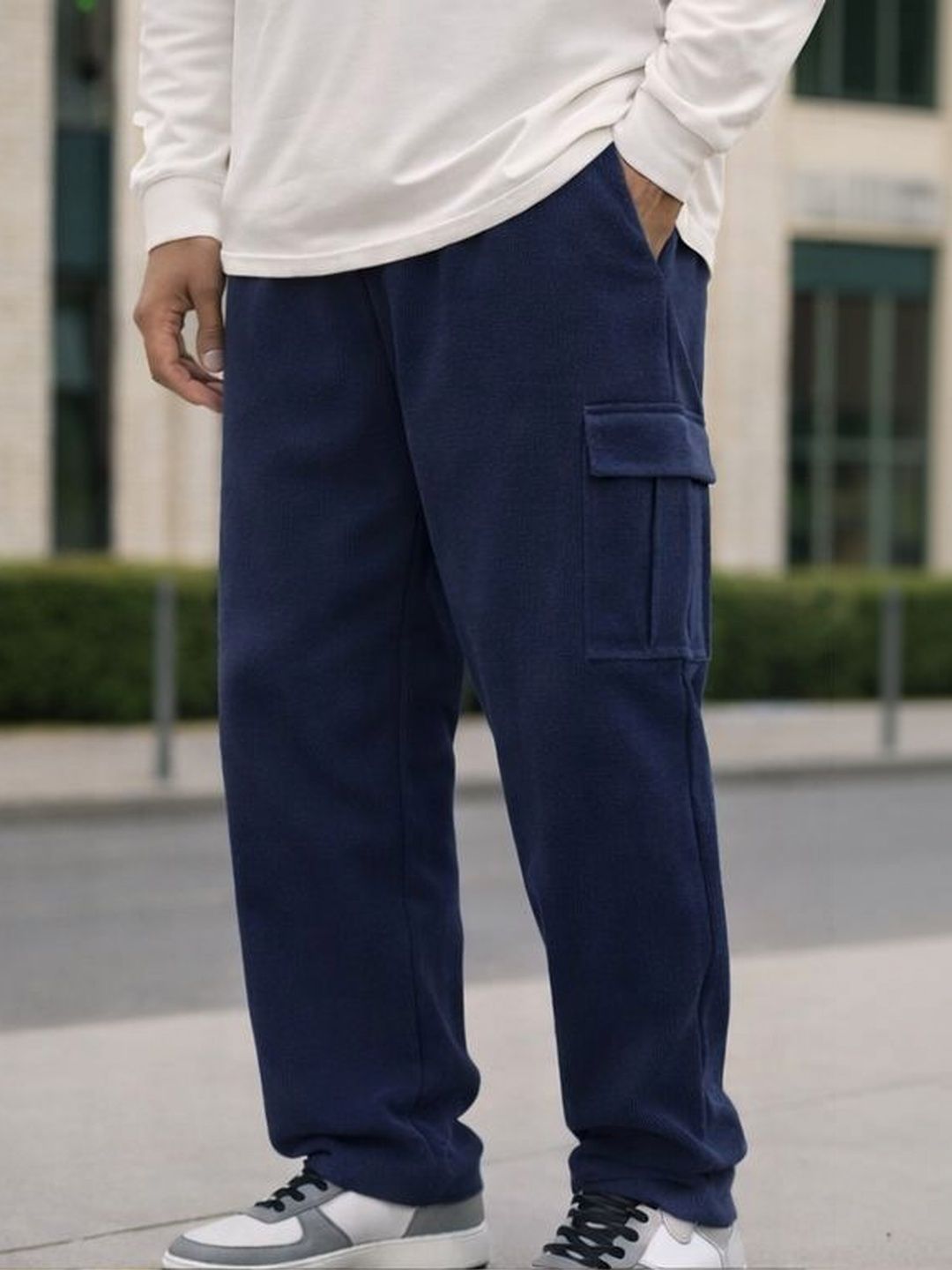 Moda Rapido Men Easy Wash Cargos Trousers