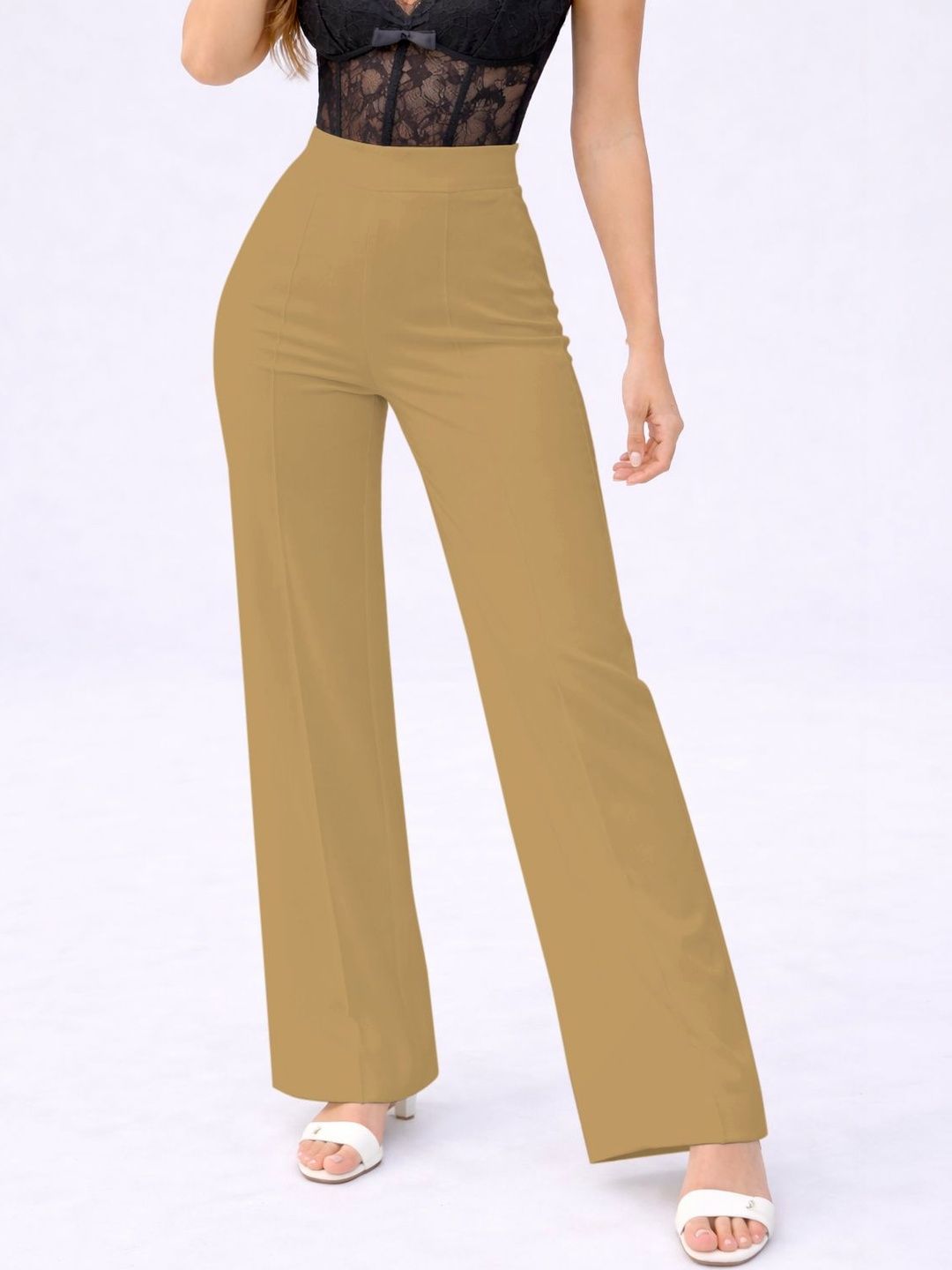 Moda Rapido Women Relaxed Easy Wash Trousers