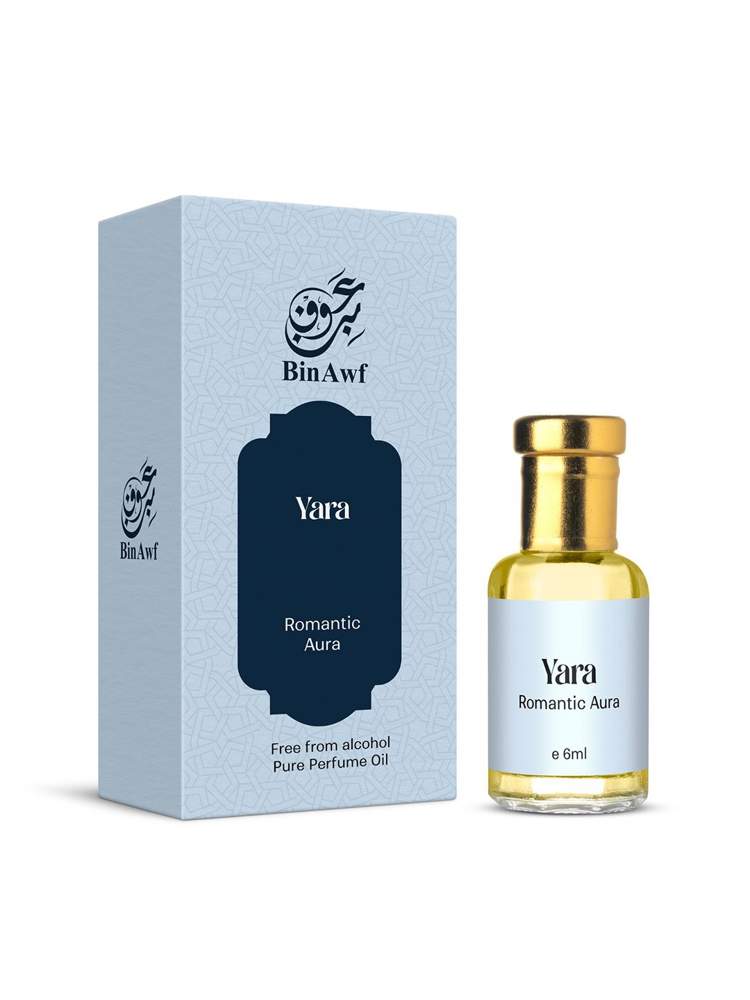 Buy BinAwf Yara Romantic Aura Long Lasting Non Alcohol Attar  6 Ml -  - Personal Care for Unisex