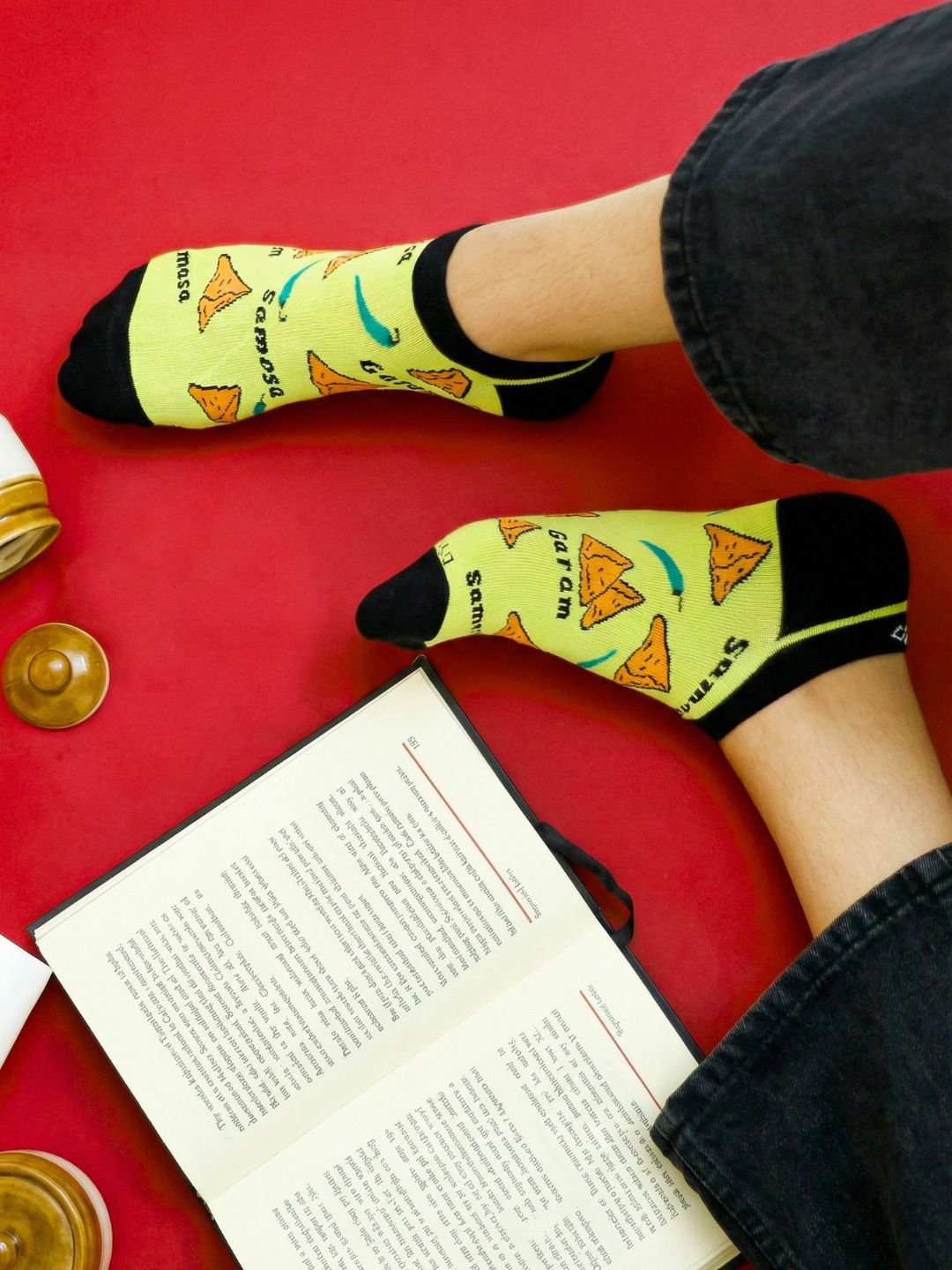 Dynamocks Patterned Ankle Length Socks