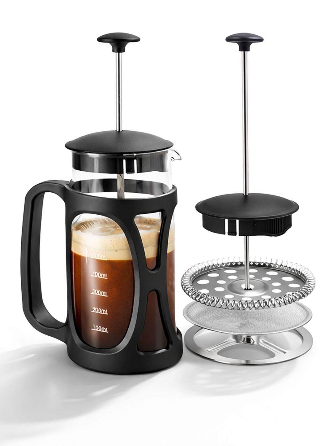 Wonderchef French Press Coffee & Tea Maker- 600ml