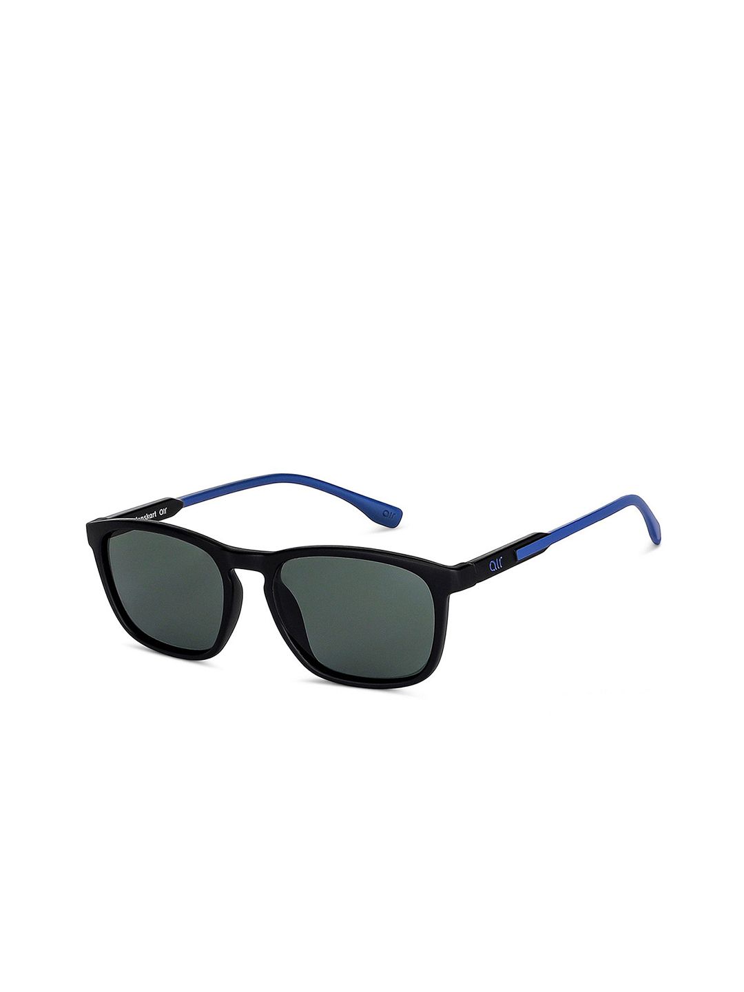 Buy Vincent Chase By Lenskart Unisex Green Lens & Black Wayfarer Sunglasses With Polarised And UV Protected Lens -  - Accessories for Unisex