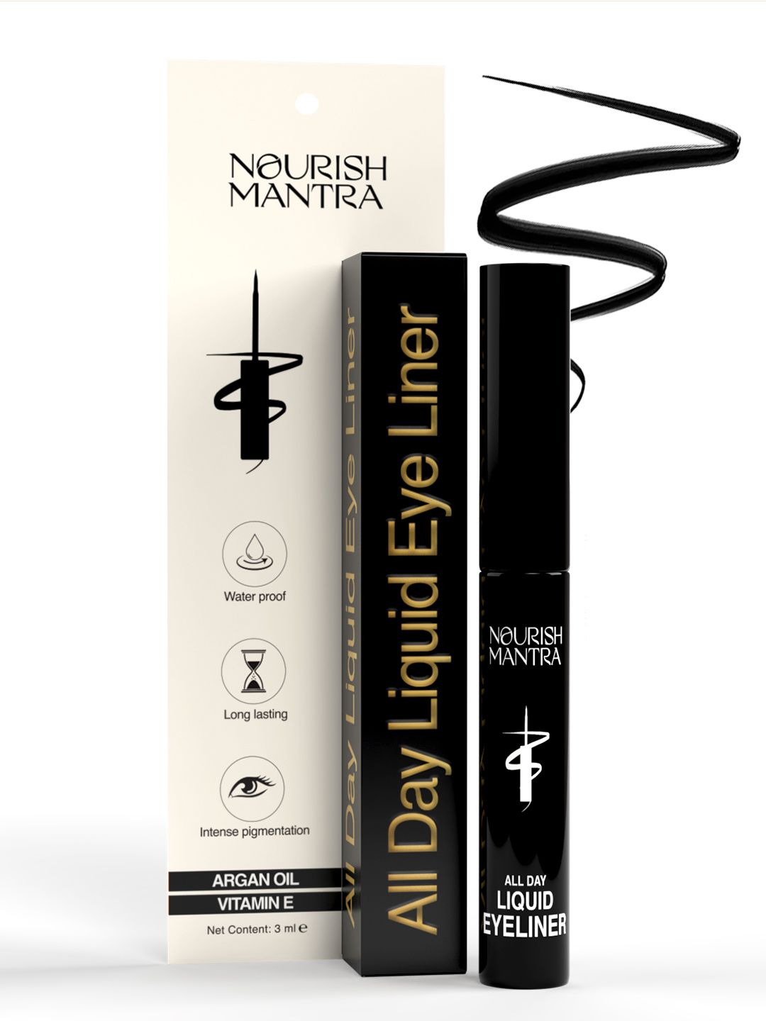 Nourish Mantra All-Day Liquid Eyeliner - 3 ml