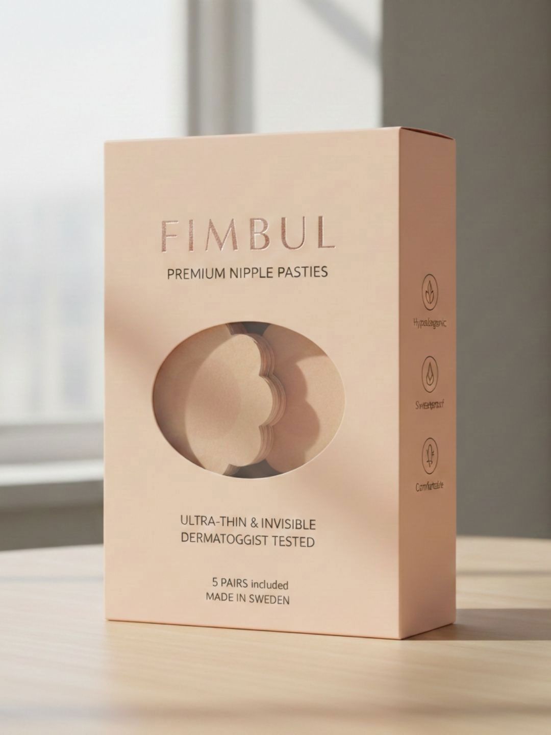 FIMBUL Set of 10 All Day Comfort Stick-On Lingerie accessories