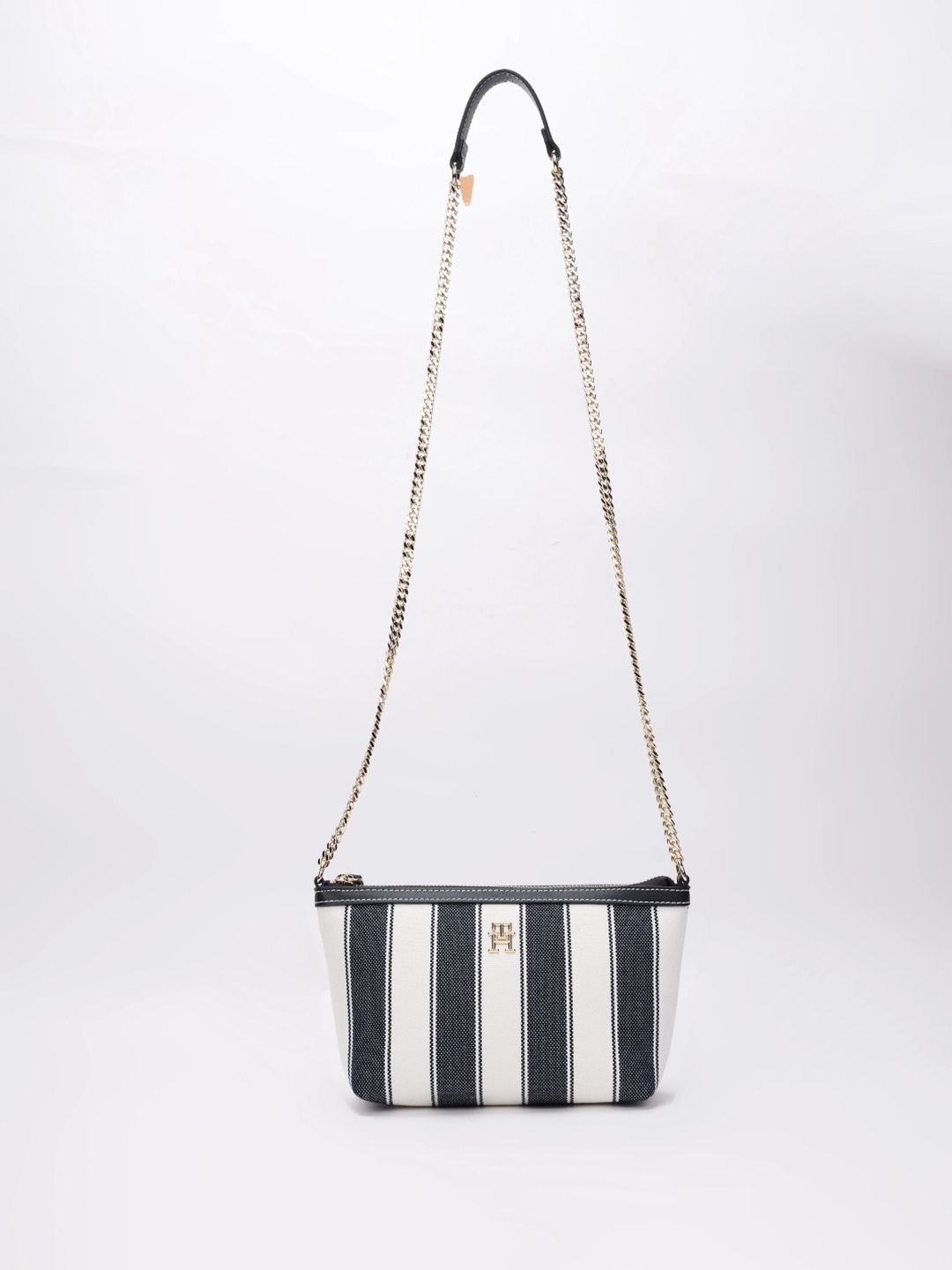 Buy Tommy Hilfiger Striped Structured Sling Bag -  - Accessories for Women