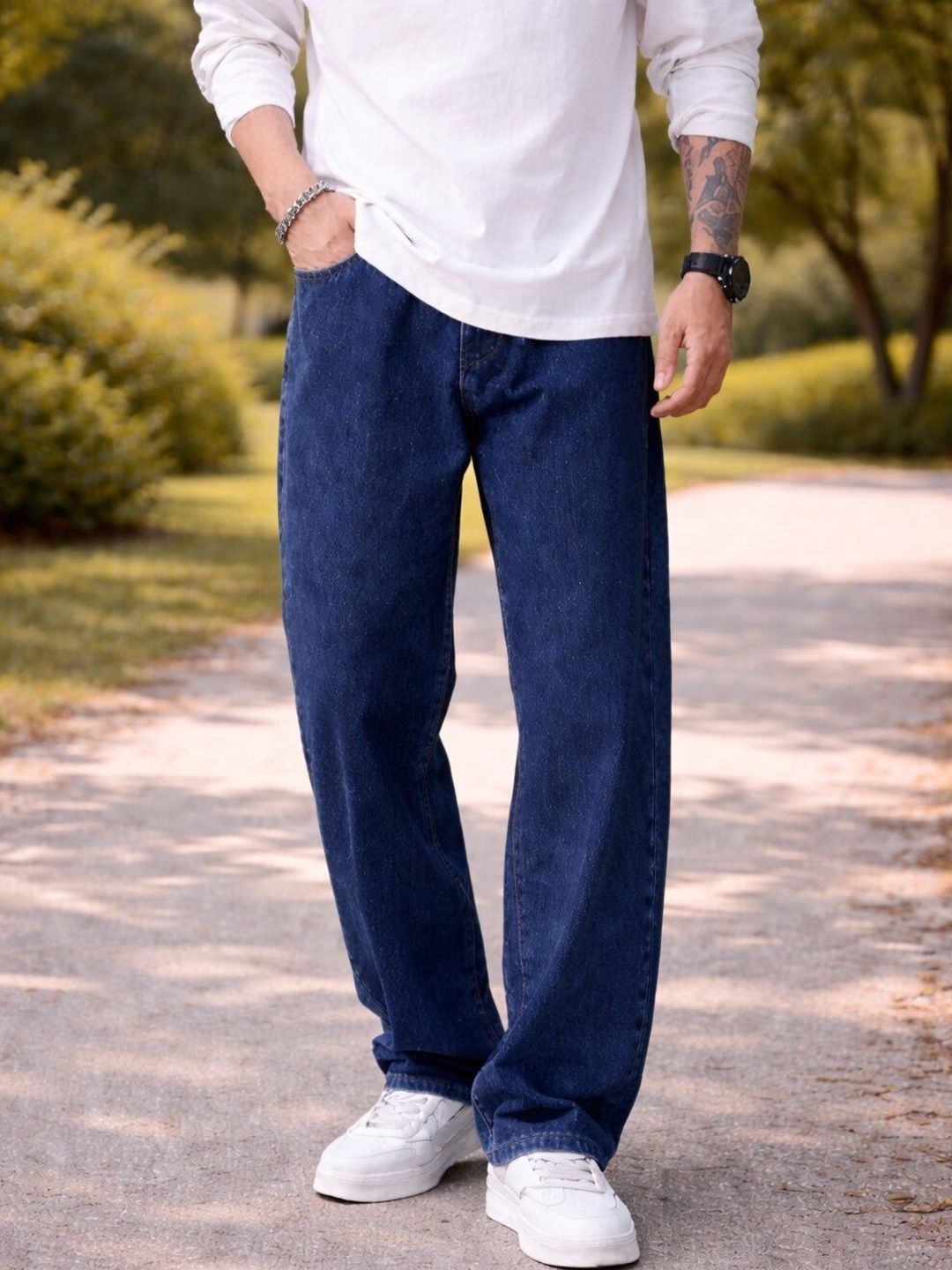 SZN Men High-Rise Stretchable Jeans