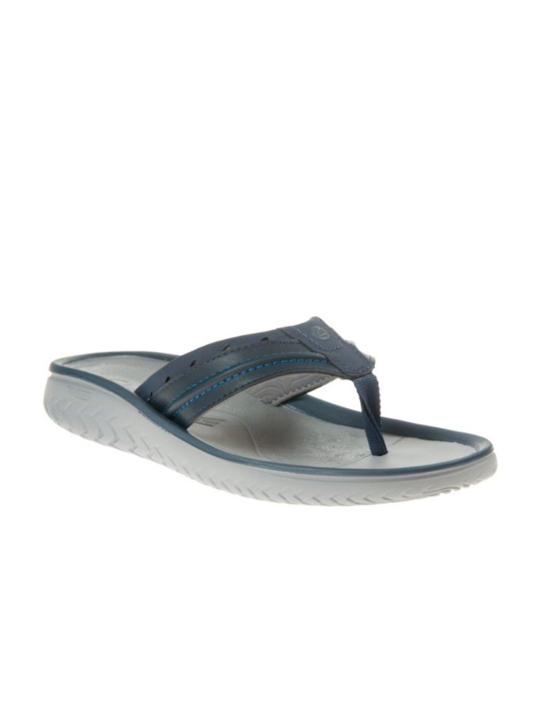 Clarks Clarks Wesley Post Men Blue Colourblocked Comfort Sandals