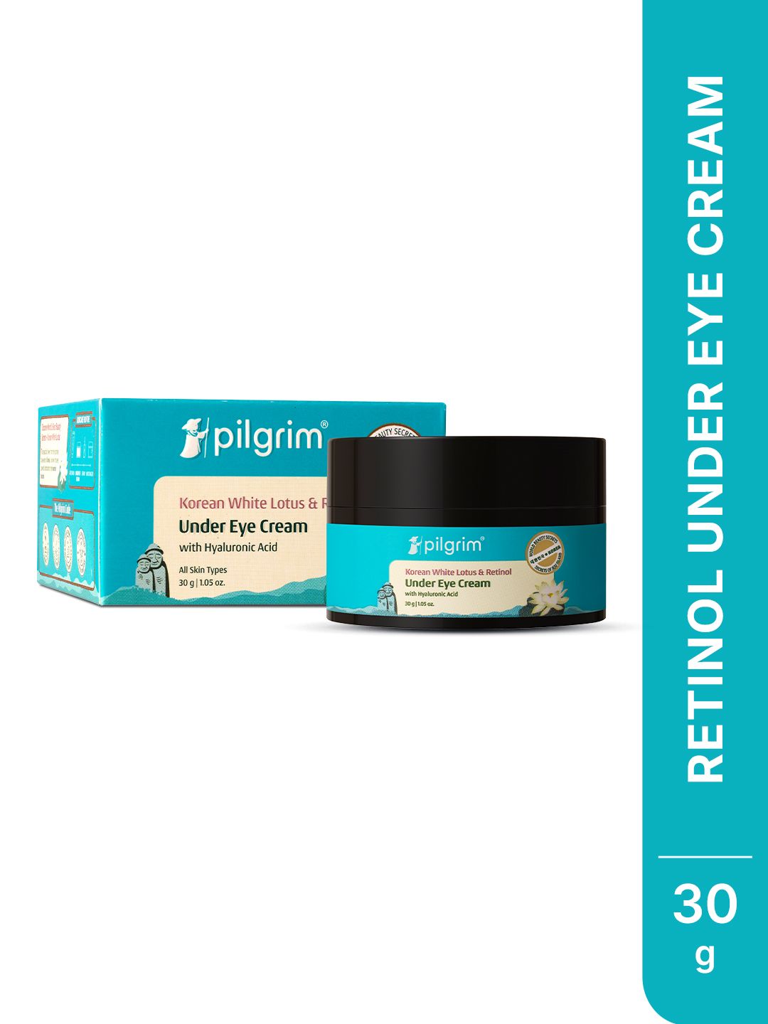 Buy Pilgrim Retinol Under Eye Night Cream With Hyaluronic Acid For Dark Circles, Wrinkles -  - Personal Care for Unisex