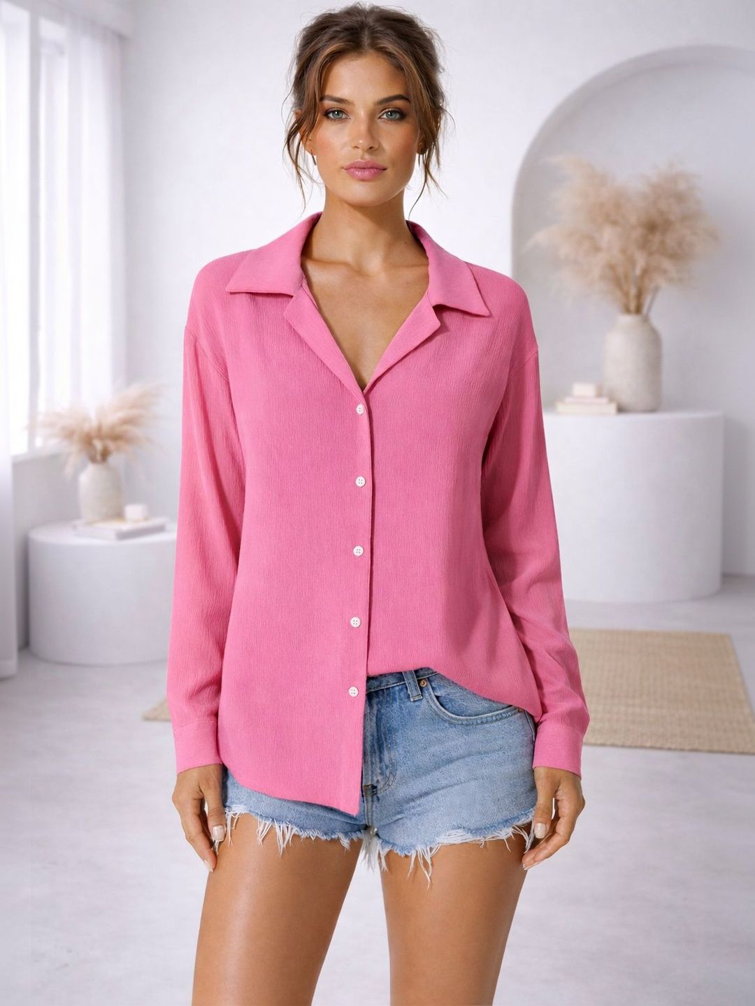 KASHIANXSTYLE Women Comfort Casual Shirt