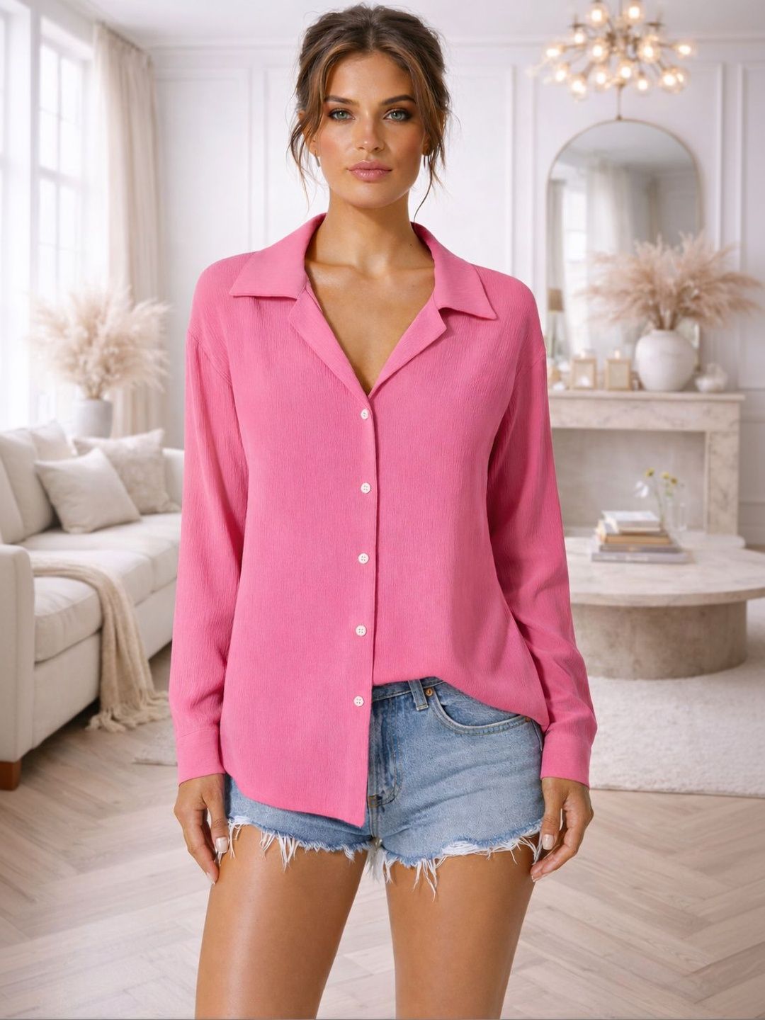 KASHIANXSTYLE Women Comfort Casual Shirt