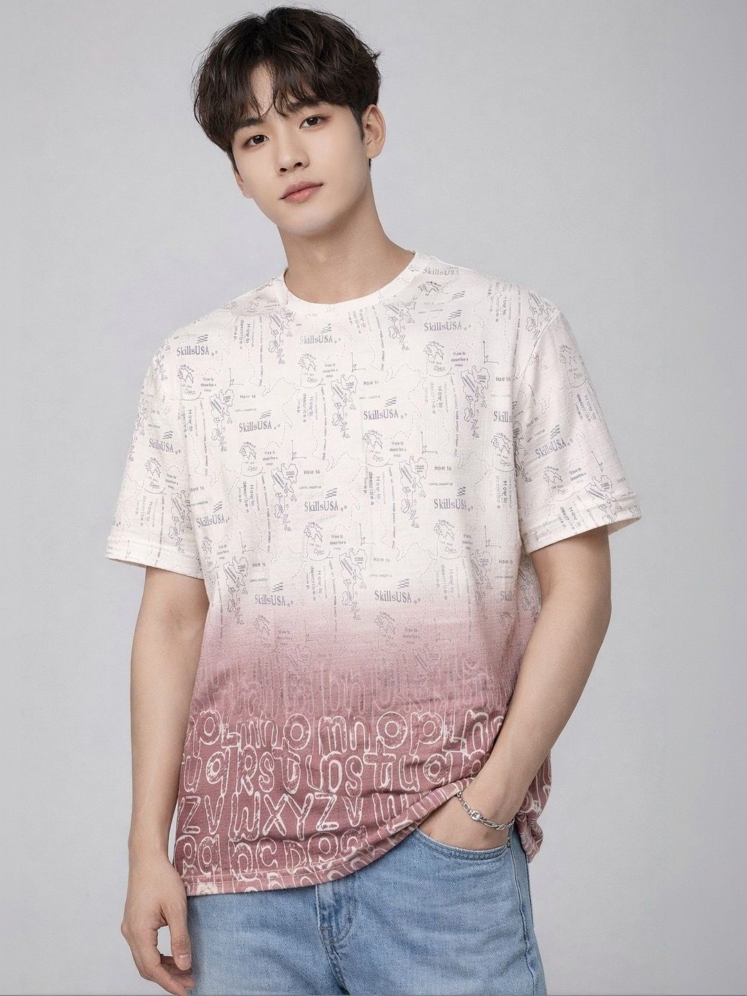London Hills Men Typography Printed T-shirt
