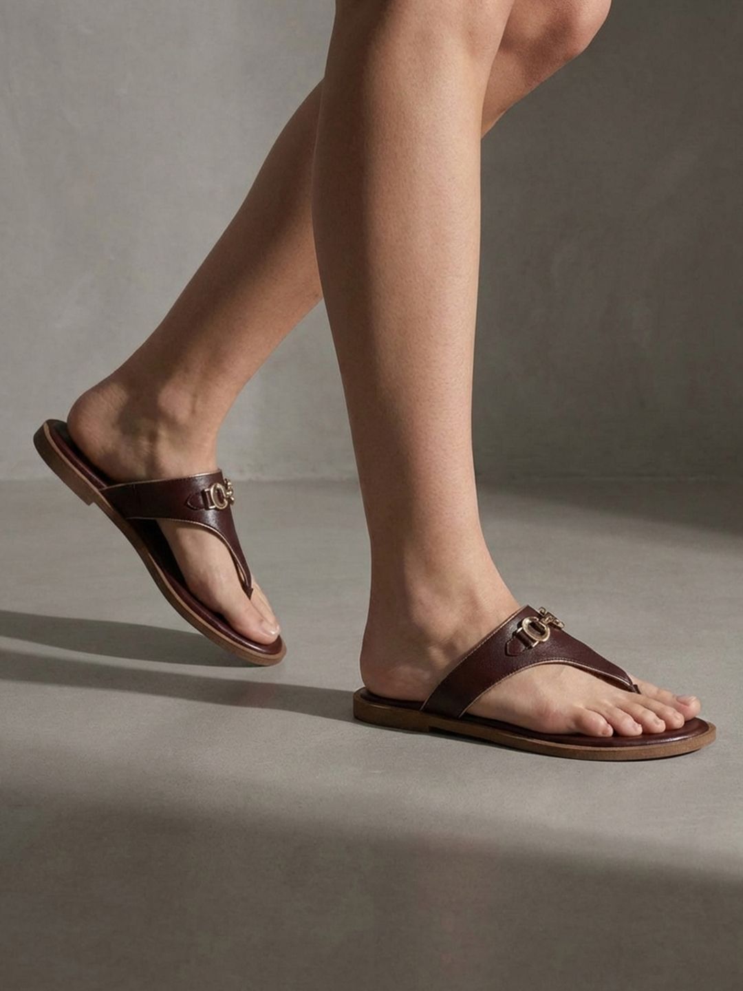 BAGATT Women Textured One Toe Flats