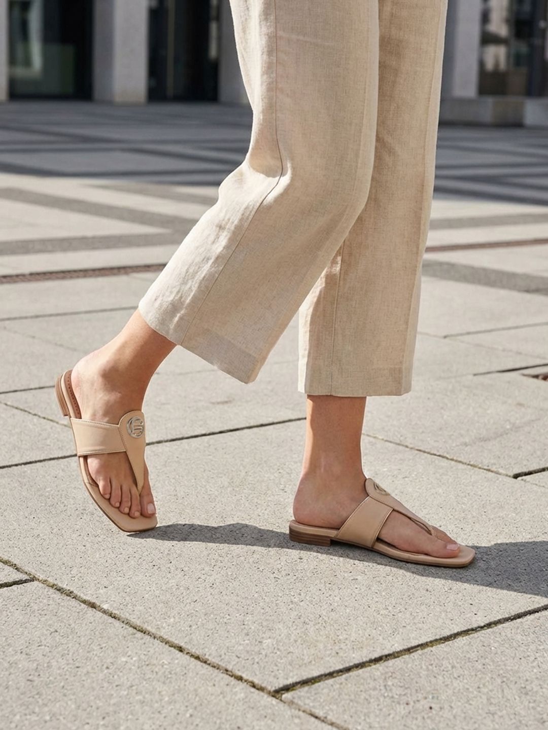 BAGATT Mala T-Strap Flats