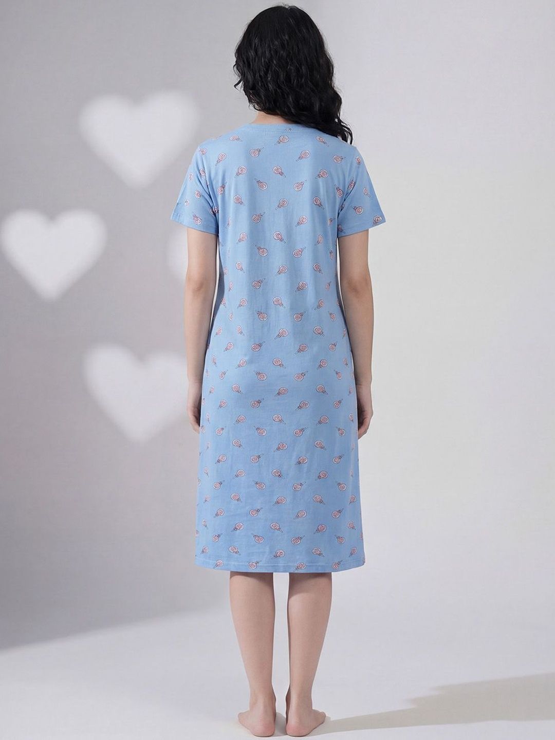 Hosiery Button Down Zipless Maternity Nightdress 6