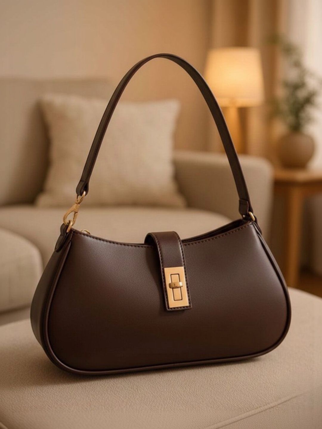 Inaxa Shoulder Bag with Detachable Sling Strap