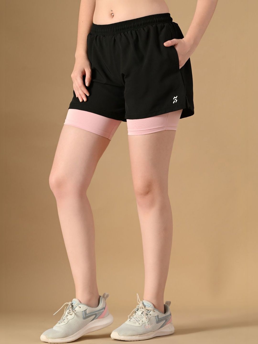 Women Training or Gym Sports Shorts 4
