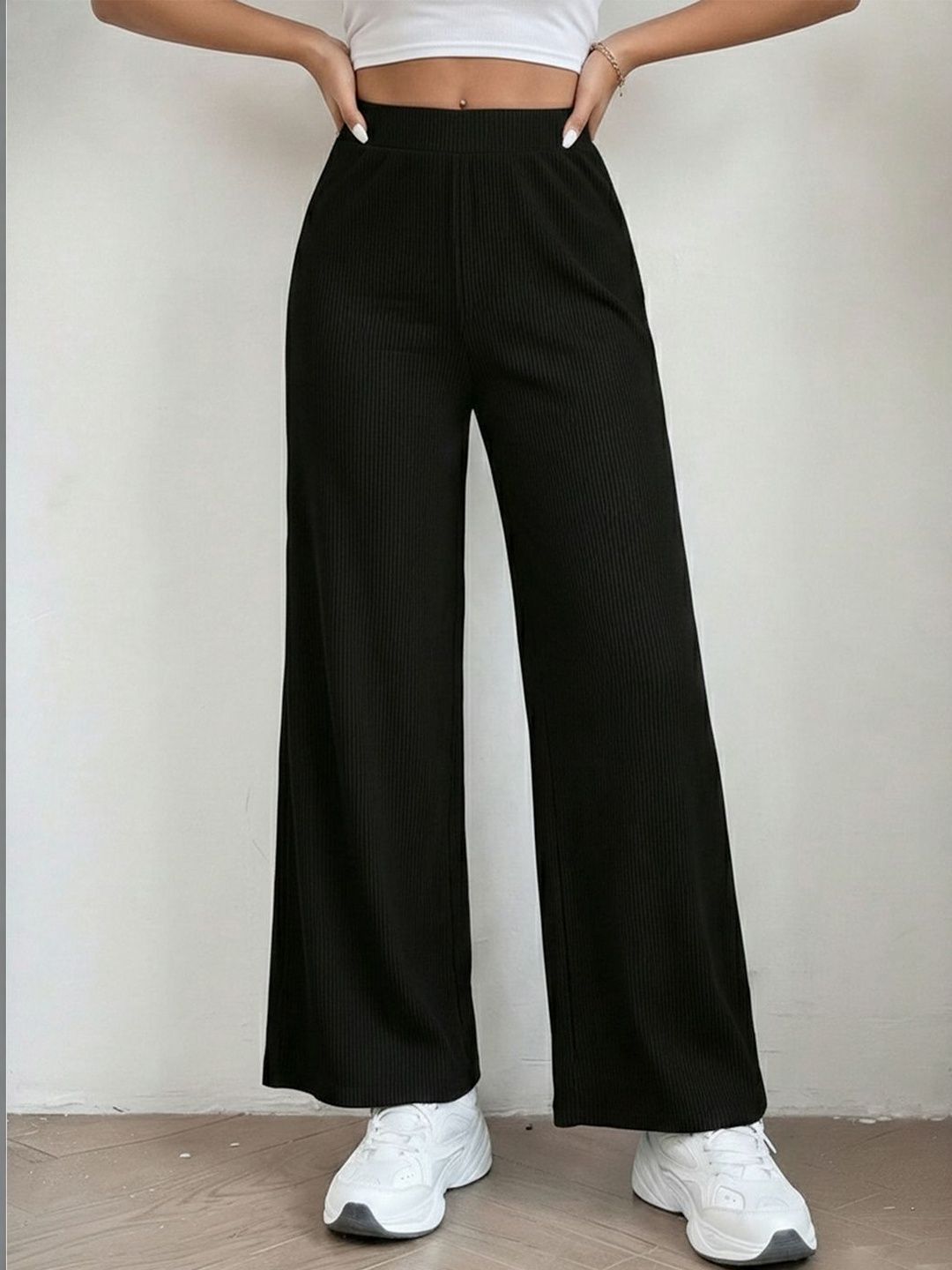 Moda Rapido Women Comfort High-Rise Trousers