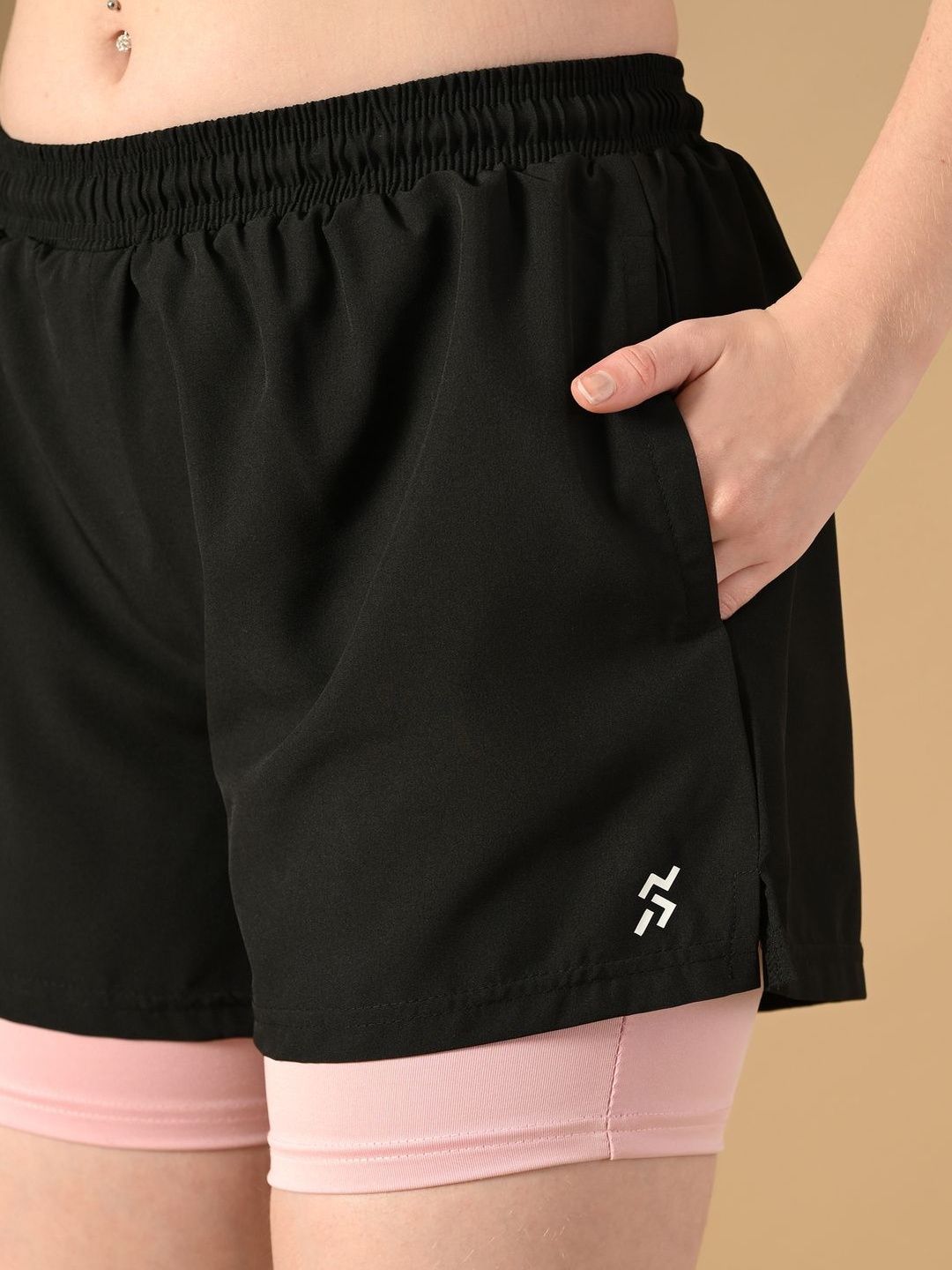 Women Training or Gym Sports Shorts 3