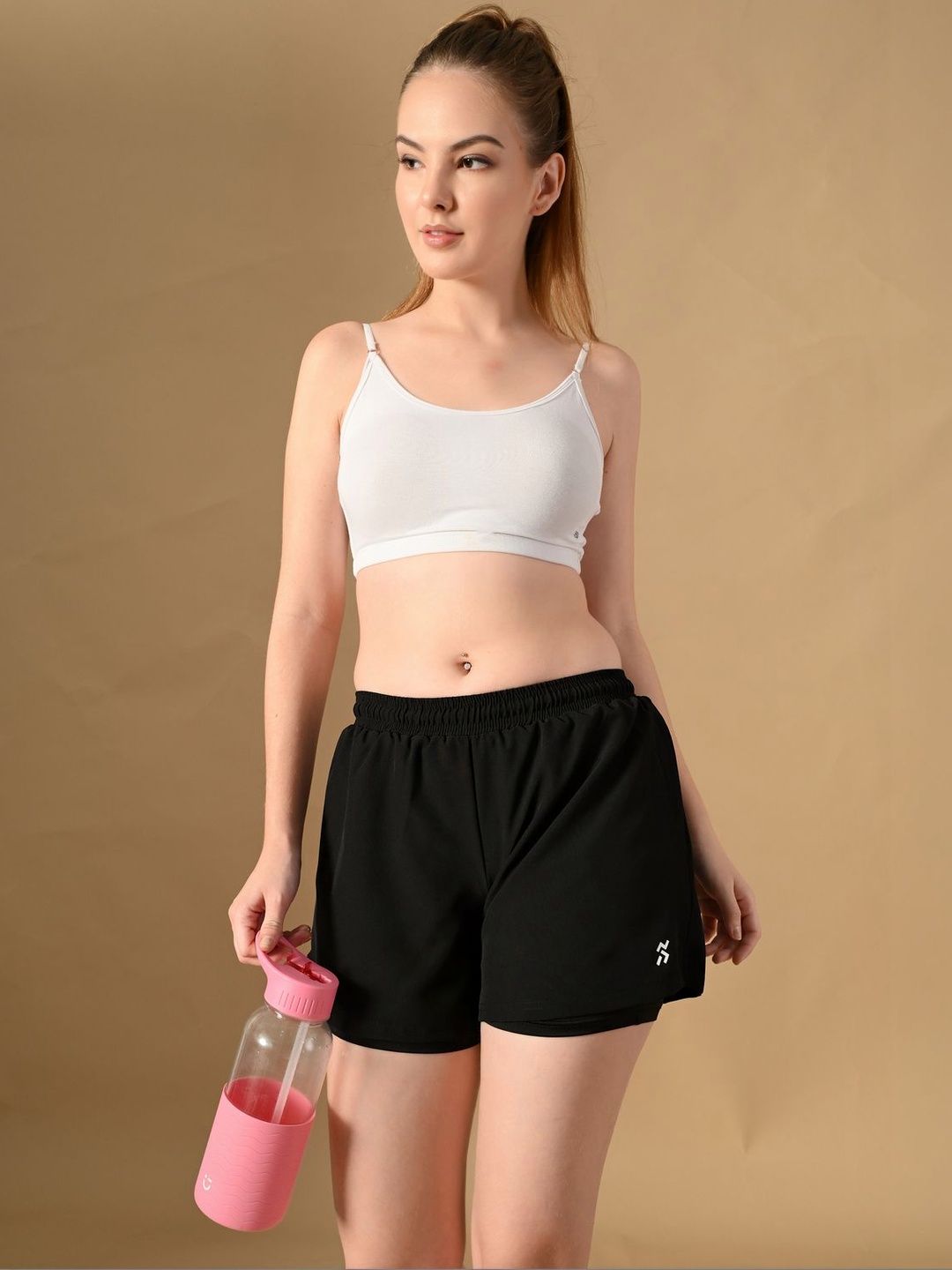Women Training or Gym Sports Shorts 3