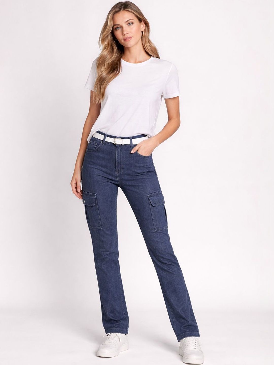 DAZORA Women Cargos Trousers