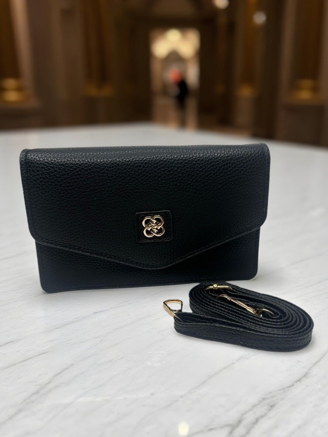 CrossKulture Textured Sling Bag