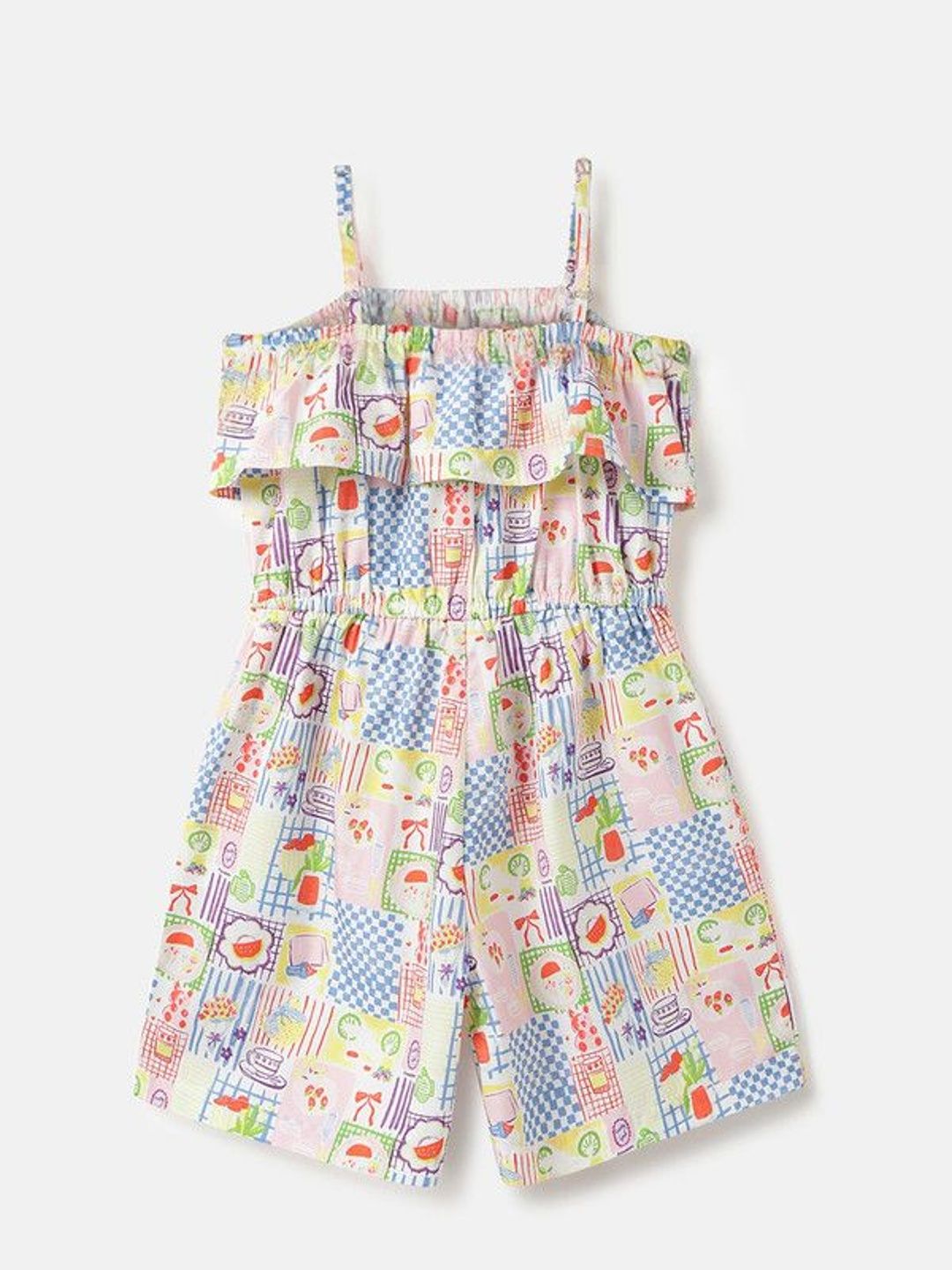 Girls Printed Jumpsuit 2