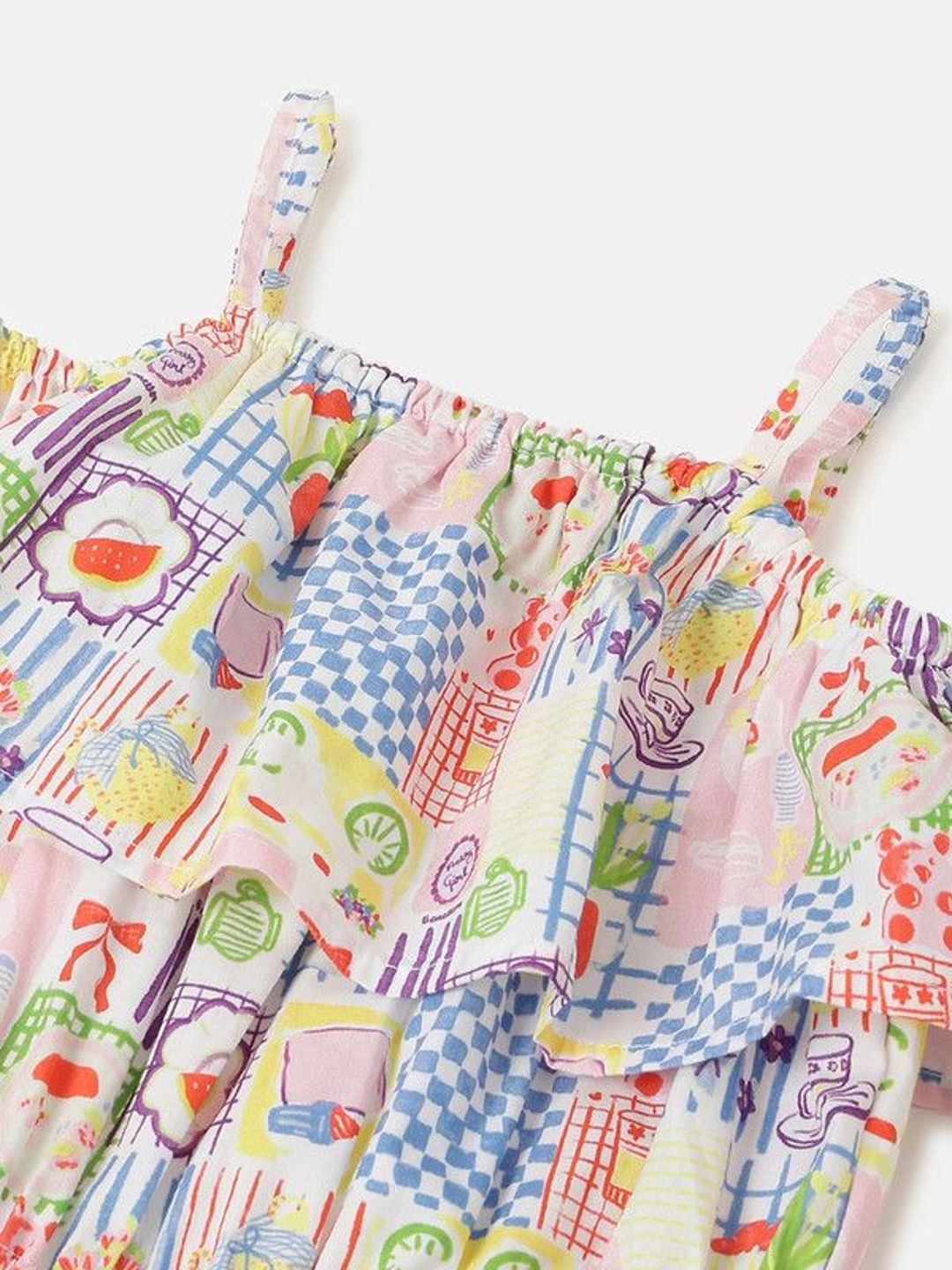 Girls Printed Jumpsuit 3