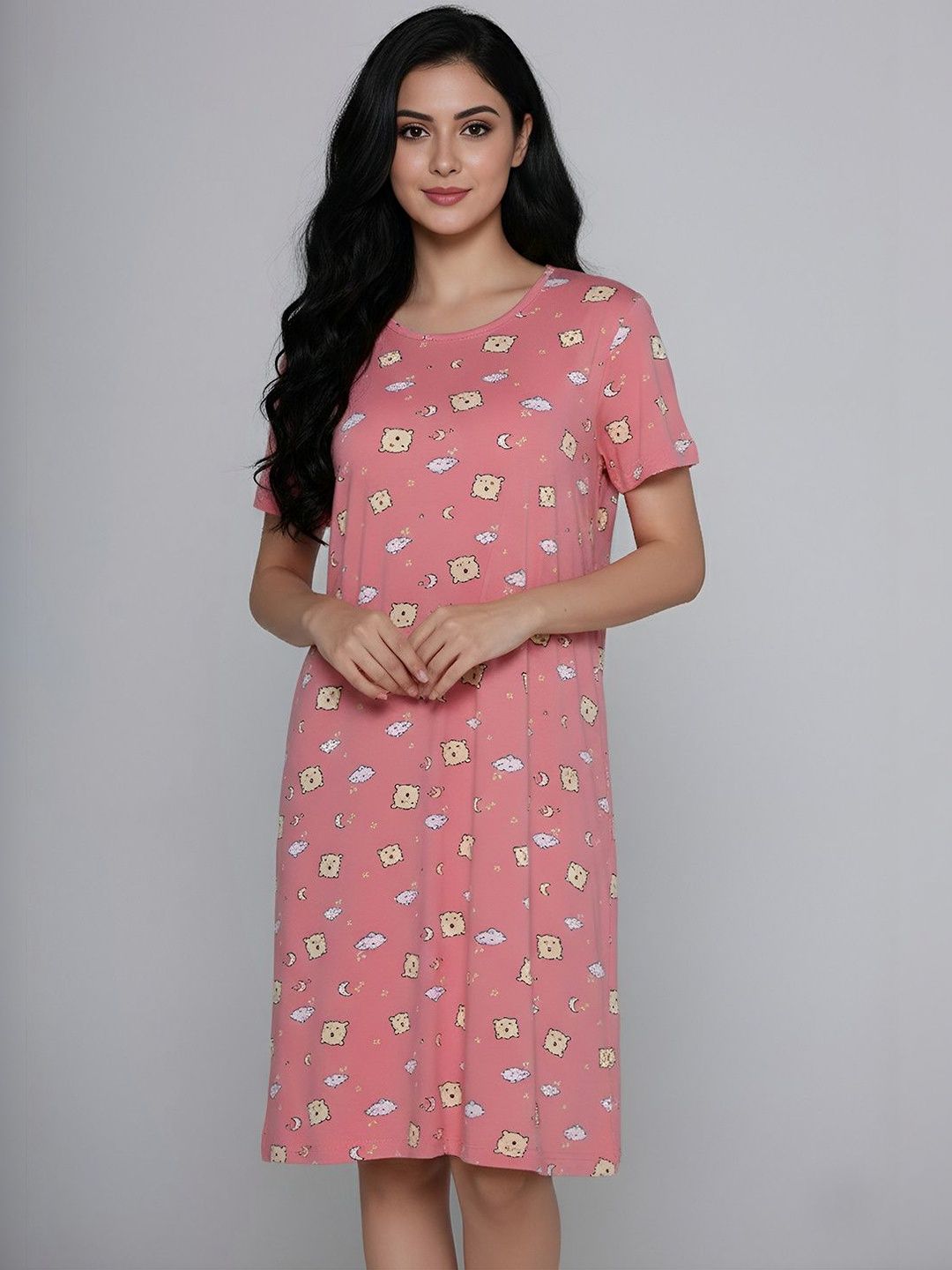 Zivame Printed Nightdress