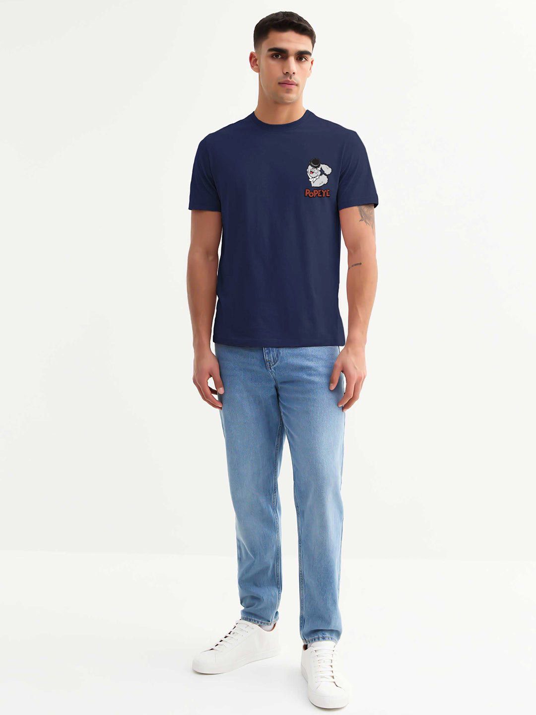 PRONK Men Popeye Printed T-shirt