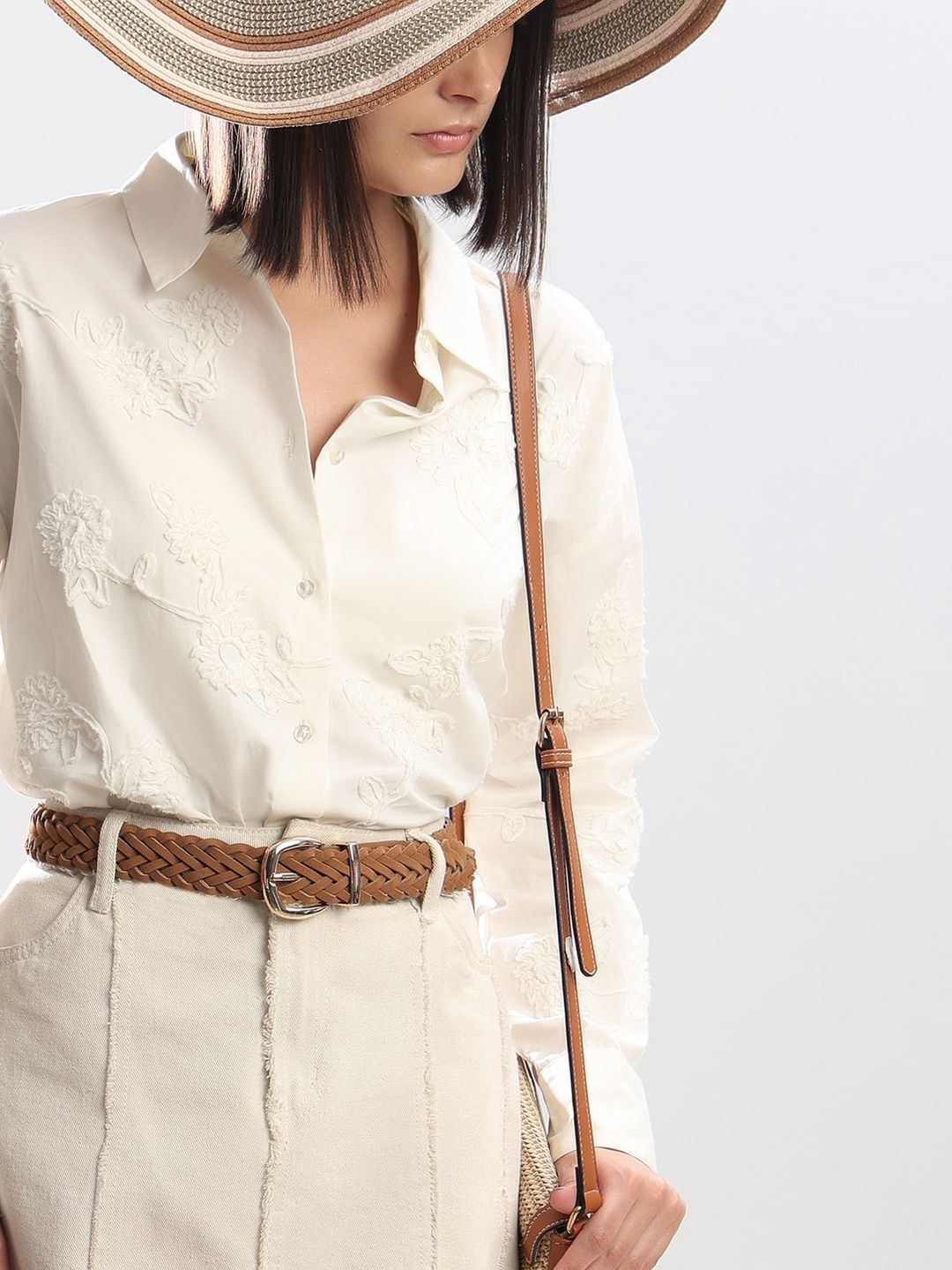 Vero Moda Women Braided Belt