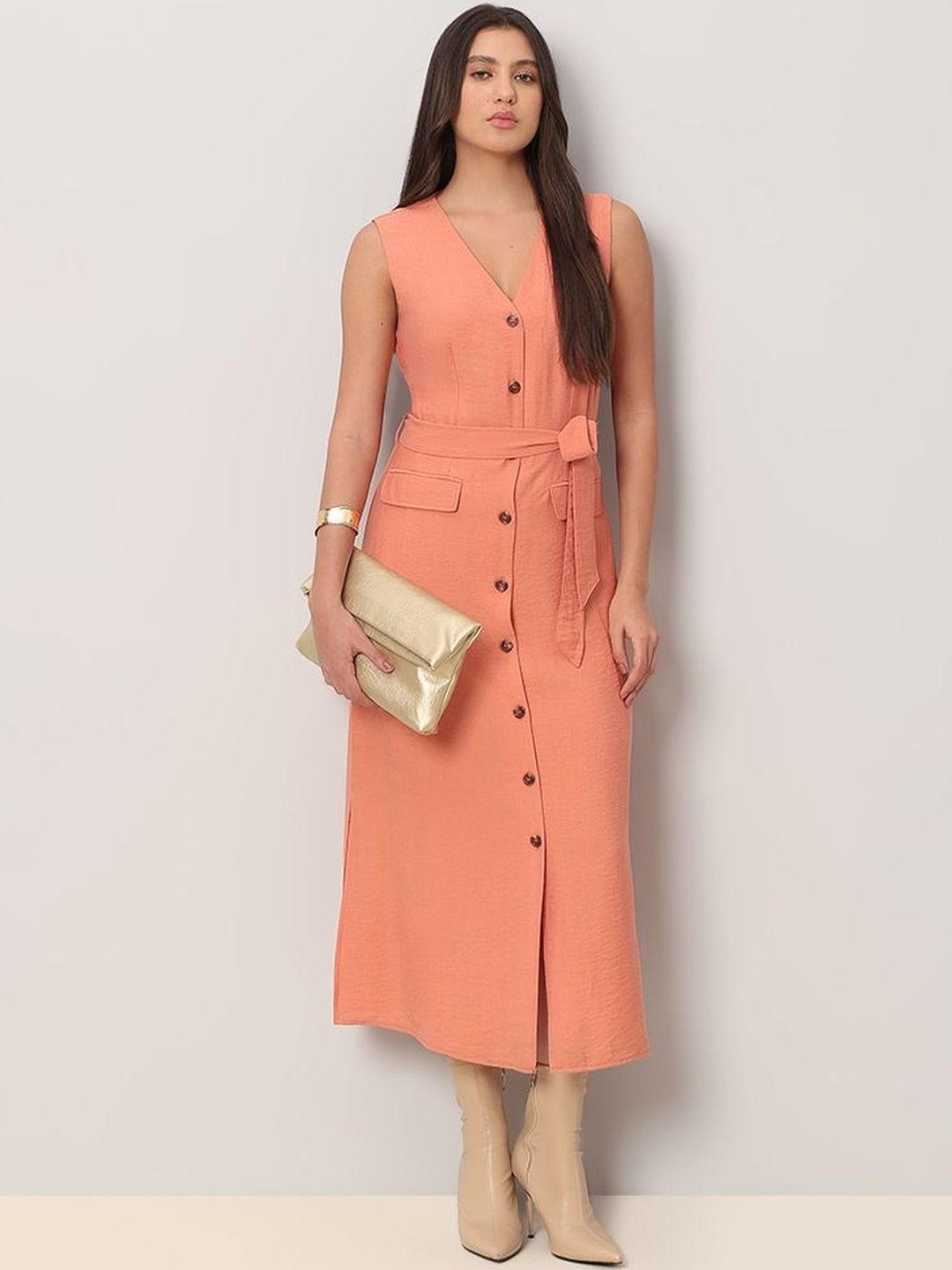 Vero Moda A-Line Midi Dress