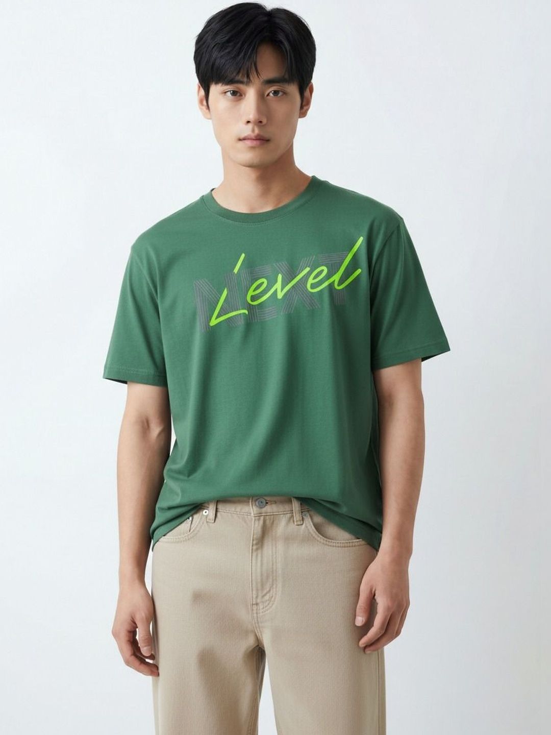 La Pajaro Men Typography Printed T-shirt