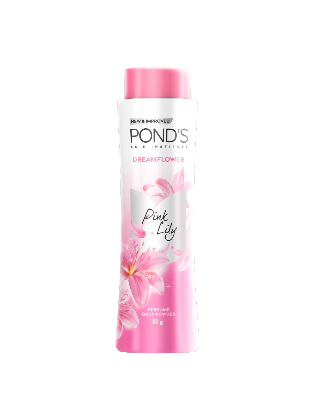 Ponds Dreamflower Perfume Powder With Vitamin B3 For Women - Pink Lily| 80g