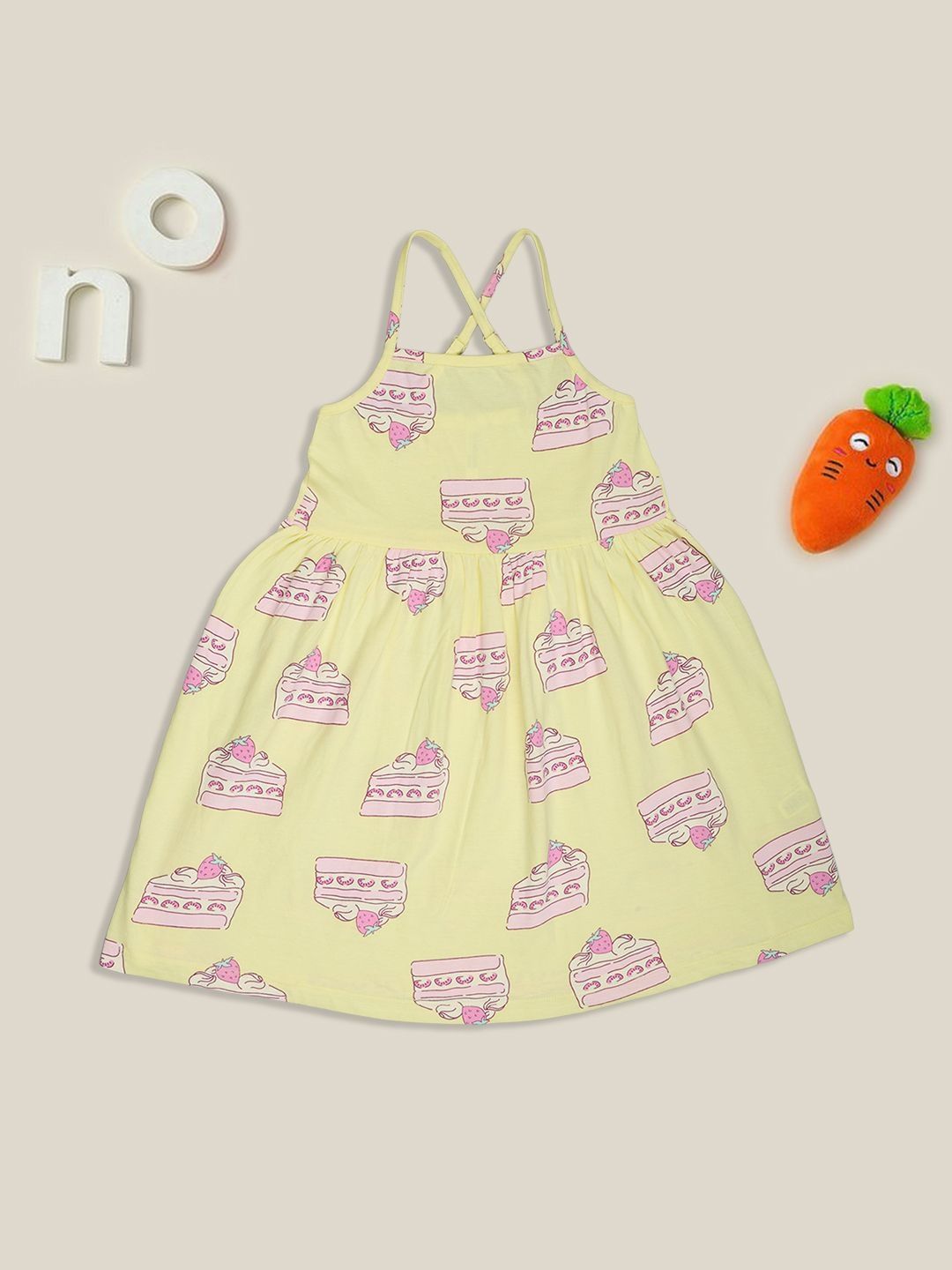 Pantaloons Junior Print Fit & Flare Dress