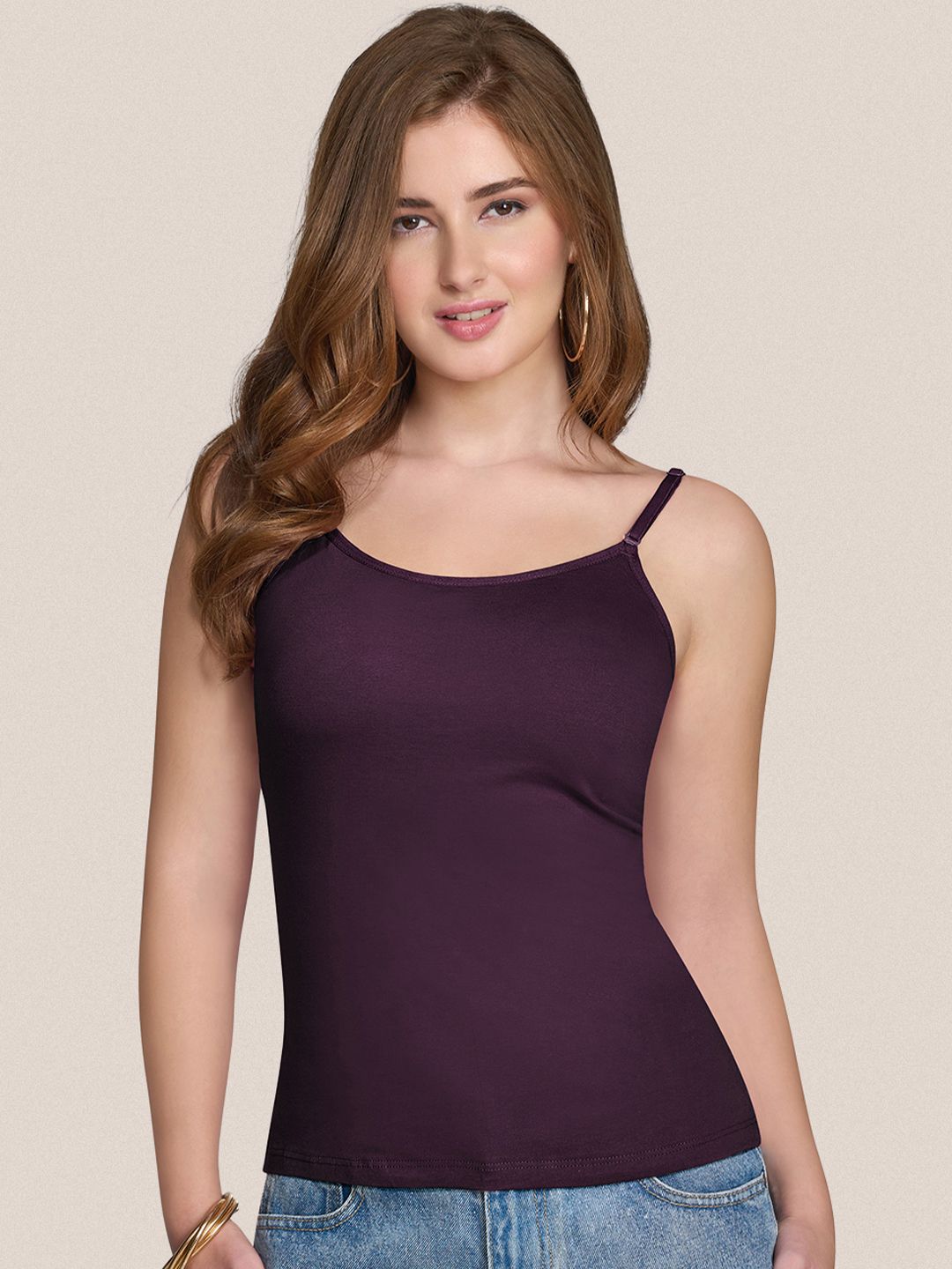 POOJA RAGENEE Cotton Non Padded Camisoles