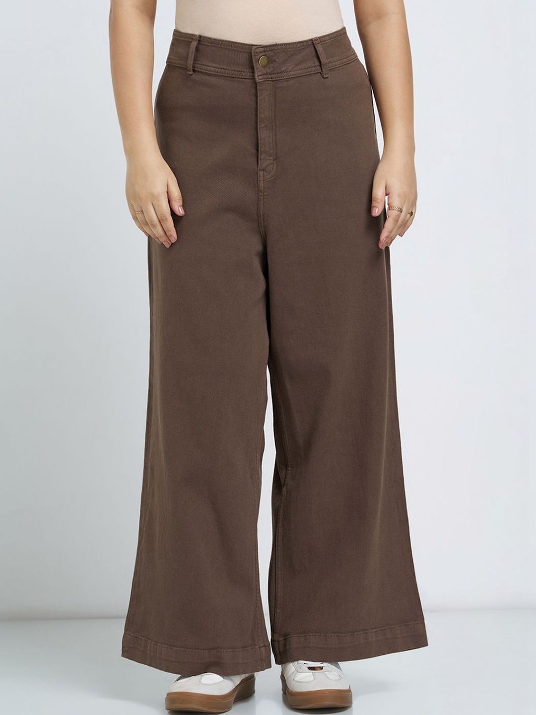 Women Wide Leg High-Rise Jeans 3