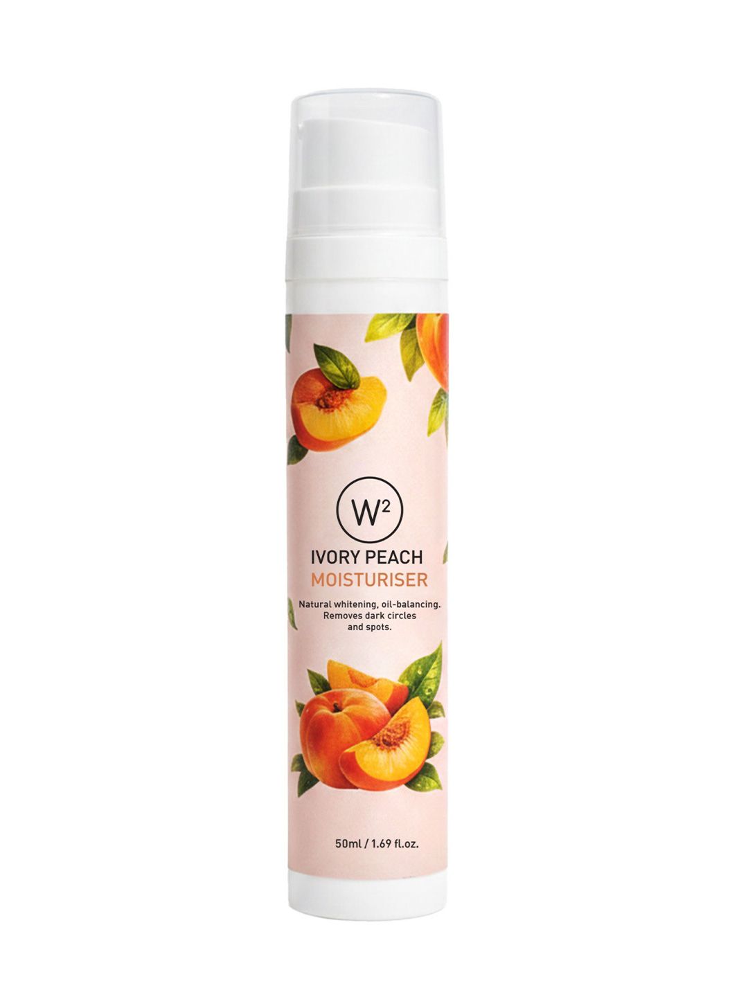 W2 Why Wait Ivory Peach Moisturizer with Goodness of Olive Oil Almond & Cocoa Butter 50ml
