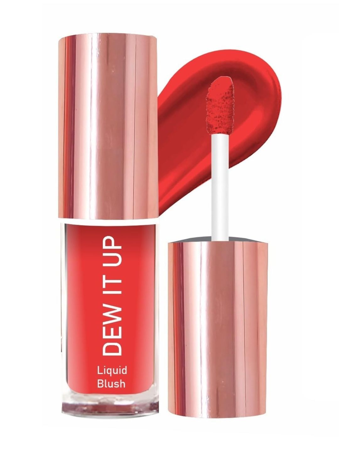 nandiayan Dew It Up Long Lasting Liquid Blush - 6 ml - Naughty Red