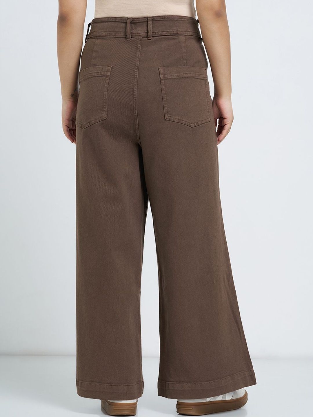 Women Wide Leg High-Rise Jeans 4