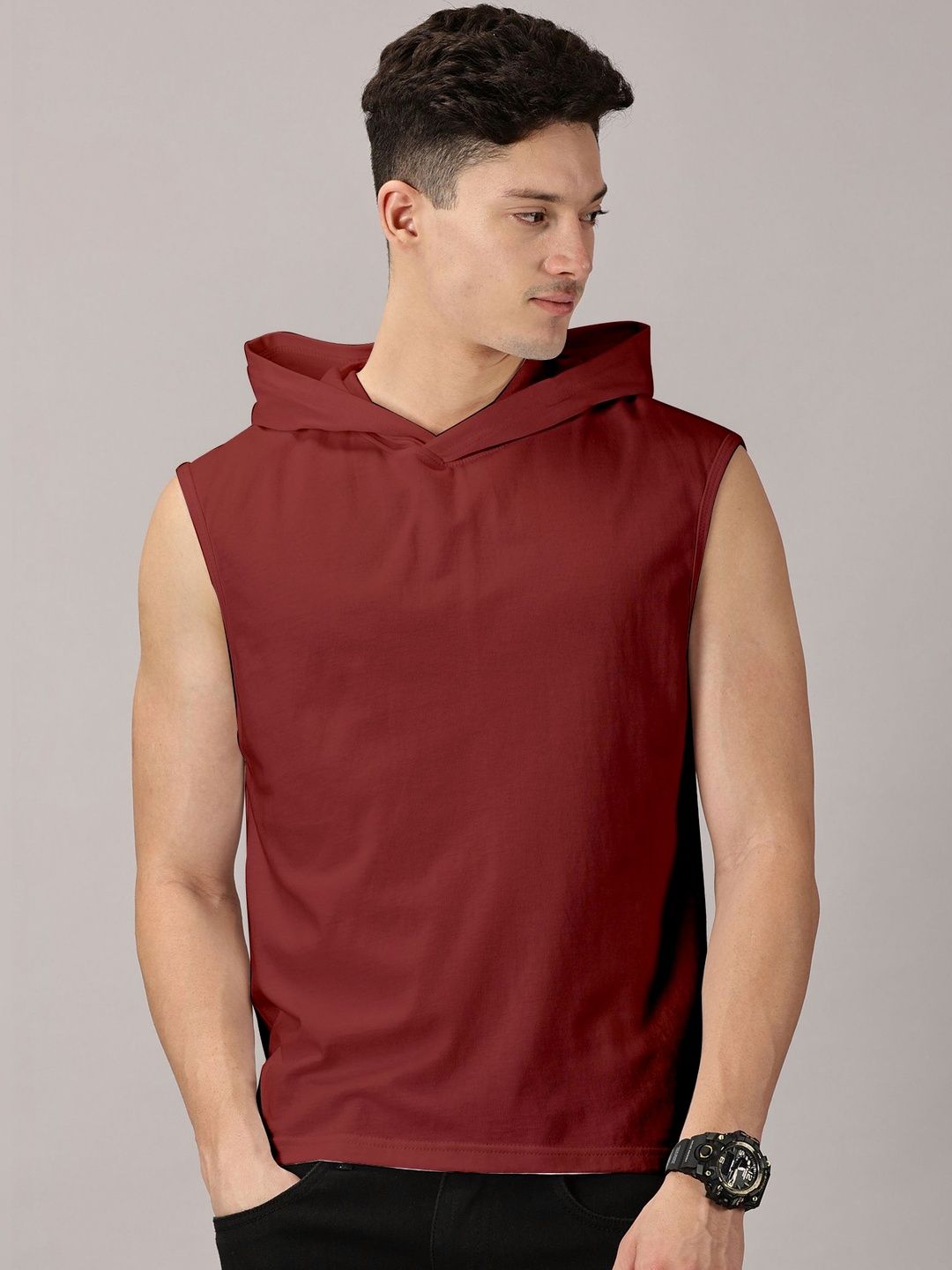 LEON Men Hooded T-shirt