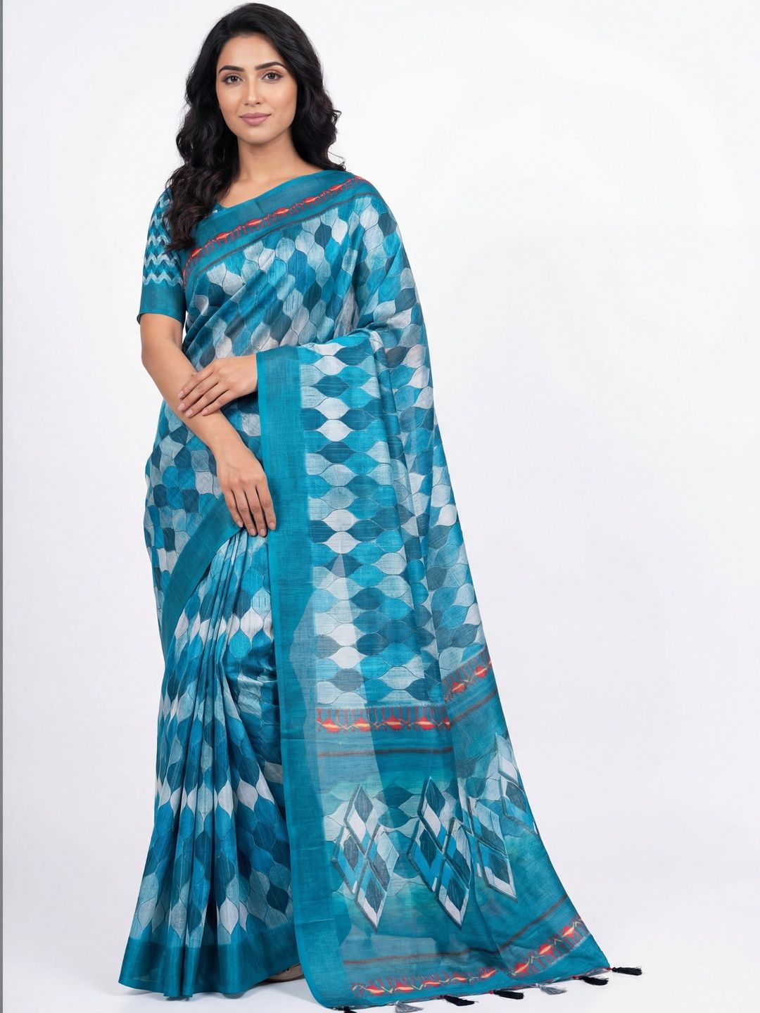 Anouk Mirage Silk Blend Designer Saree