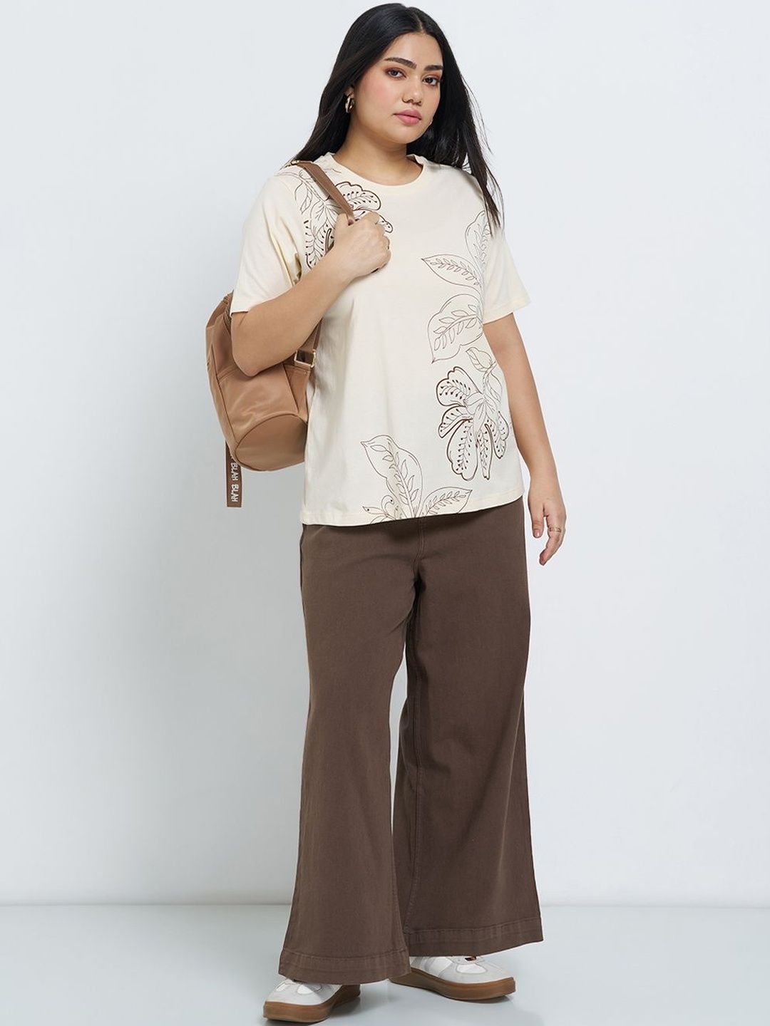 Women Wide Leg High-Rise Jeans 6