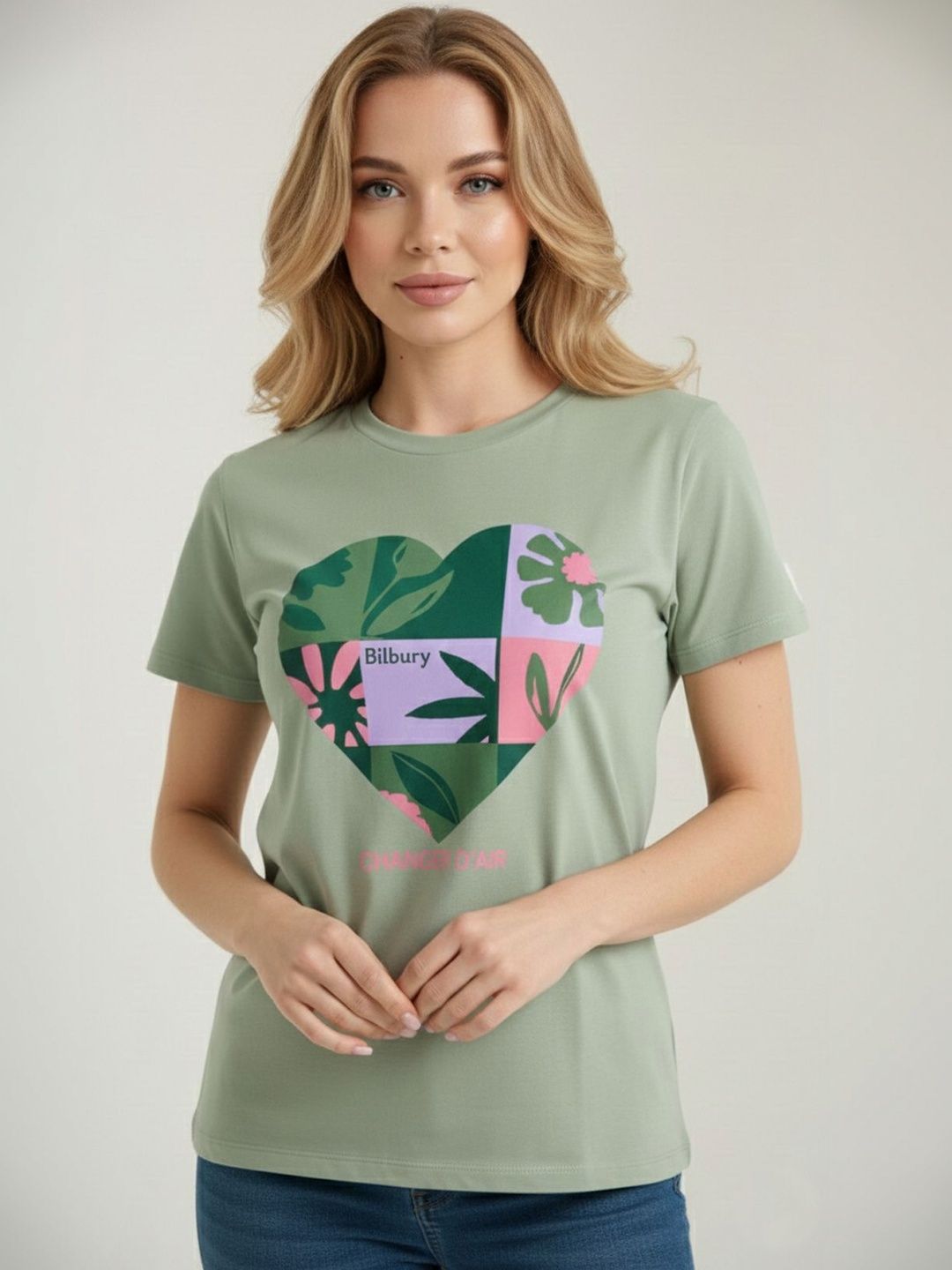 Bilbury Women Printed T-shirt