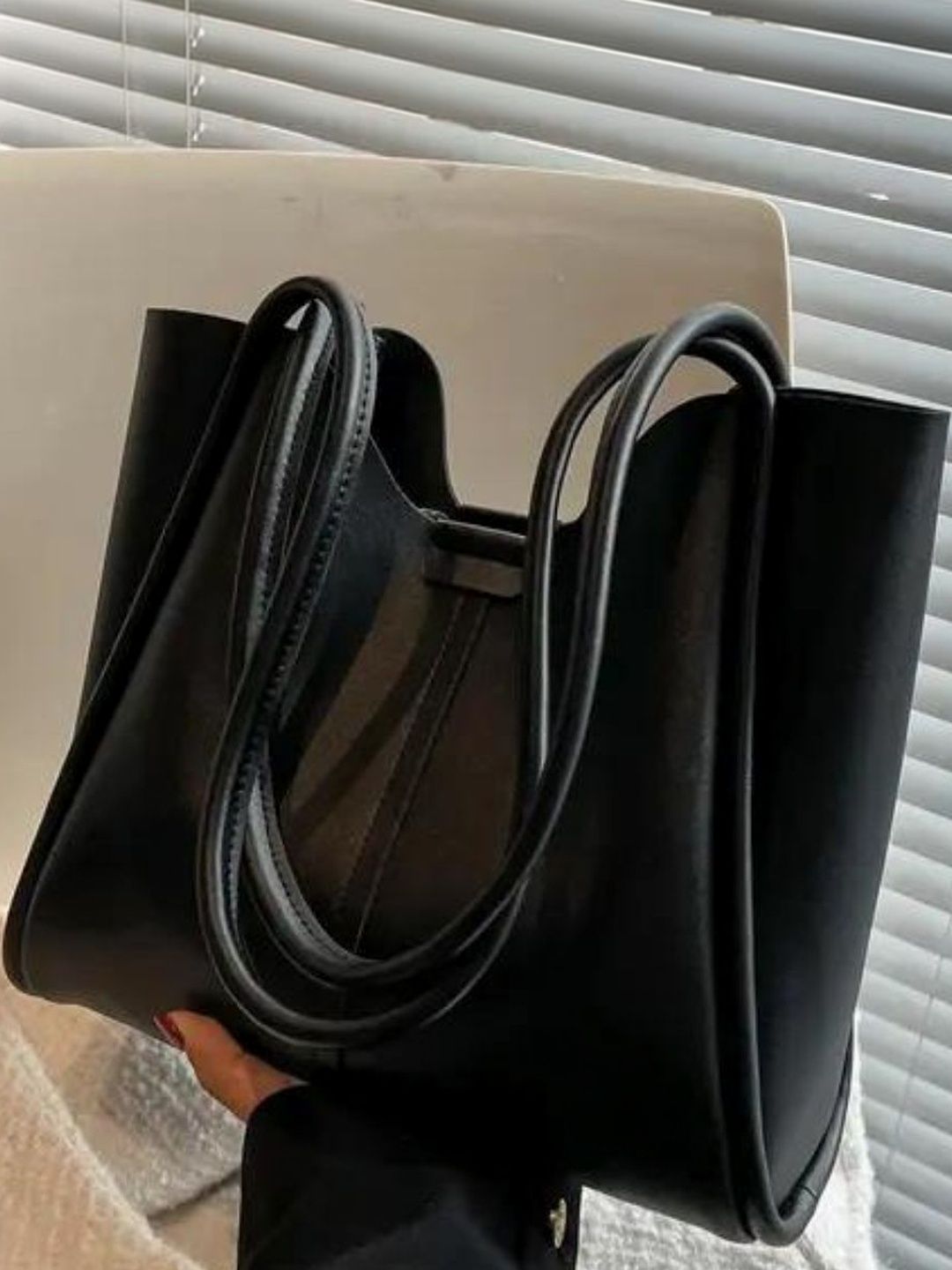 FORTIFY CRAFT Solid Medium Shopper Tote Bag