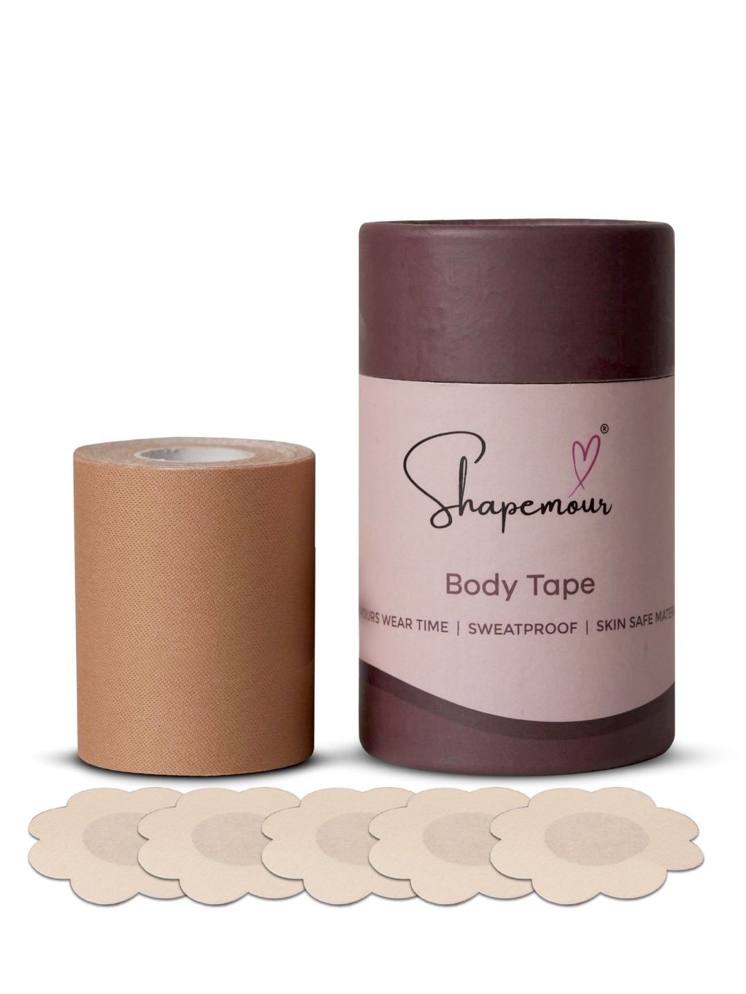 Shapemour Bodytape 7.5 cm Width with Nipple Pasties