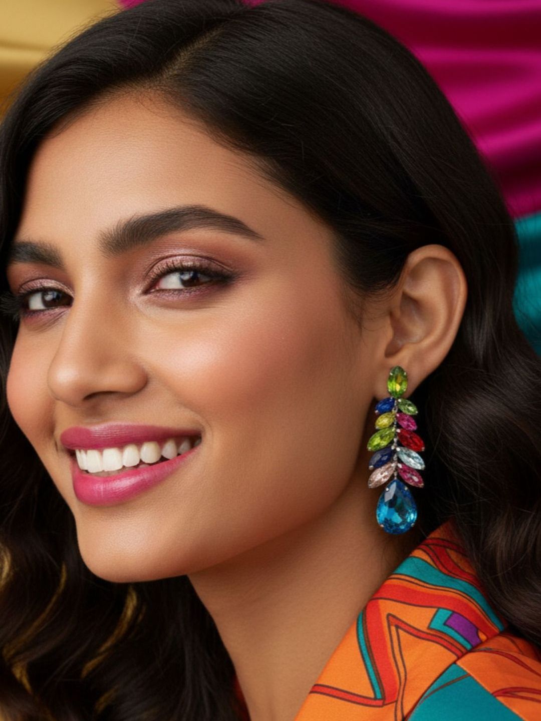 Buy SZN Teardrop Shaped Drop Earrings -  - Accessories for Women